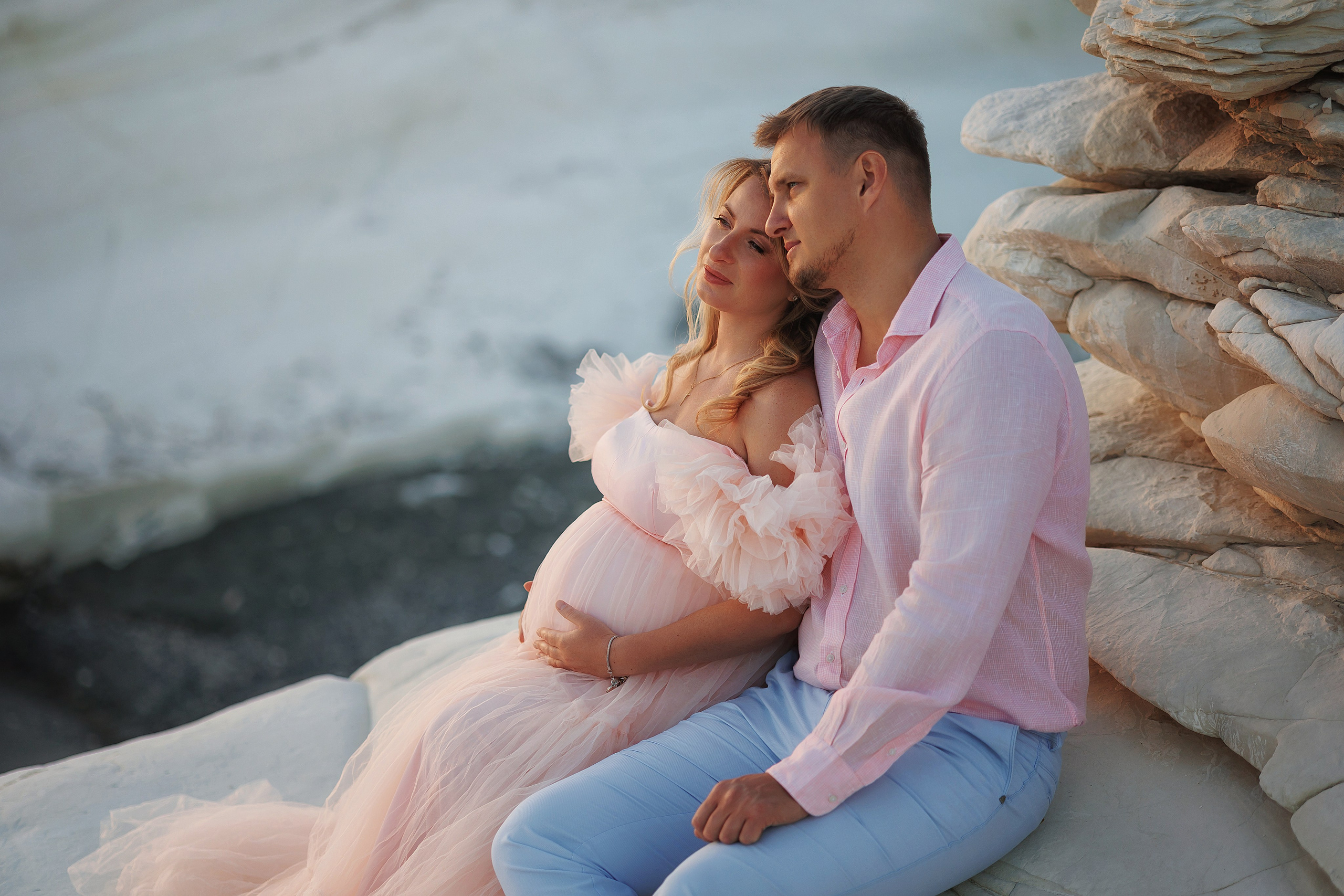 Pregnancy photoshoot. Photographer in Cyprus