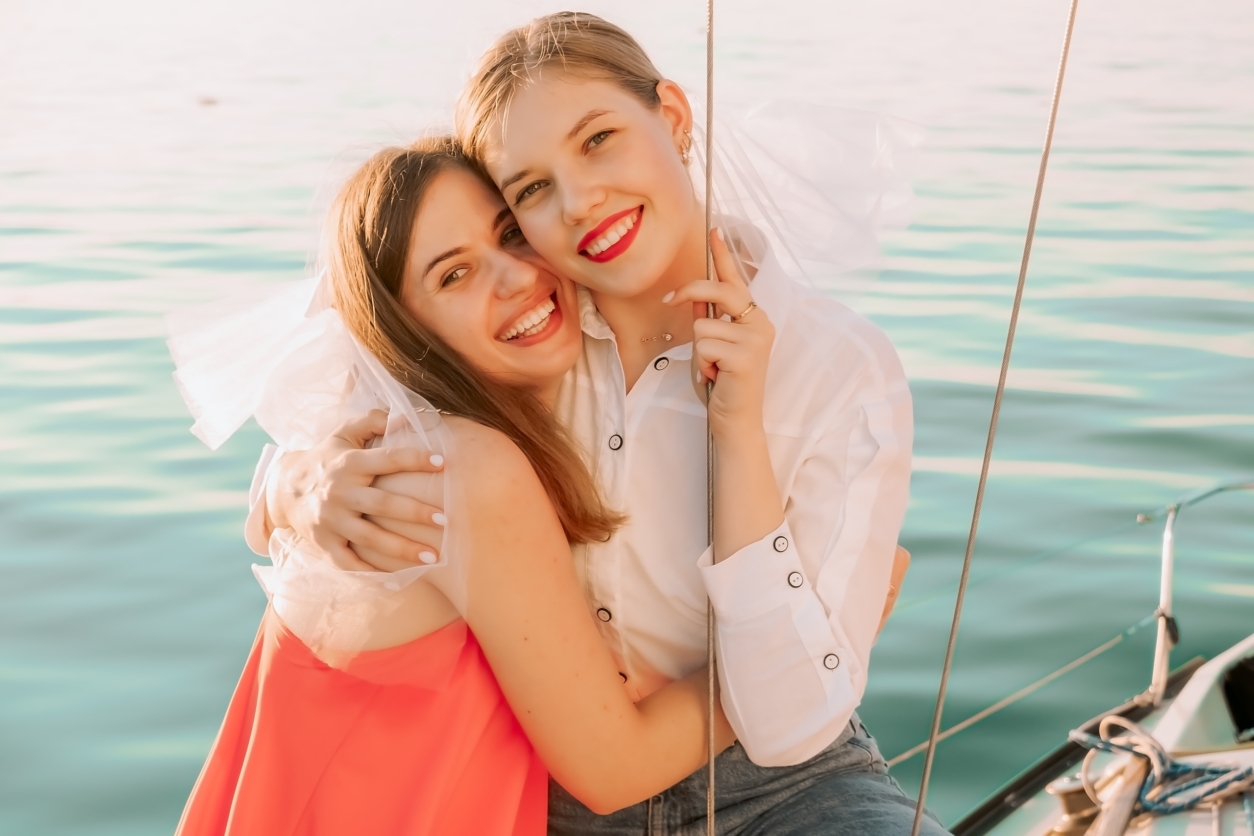 Дівич-вечір на яхті. Валерія Сичова. Сімейний та репортажний фотограф в Португаліі