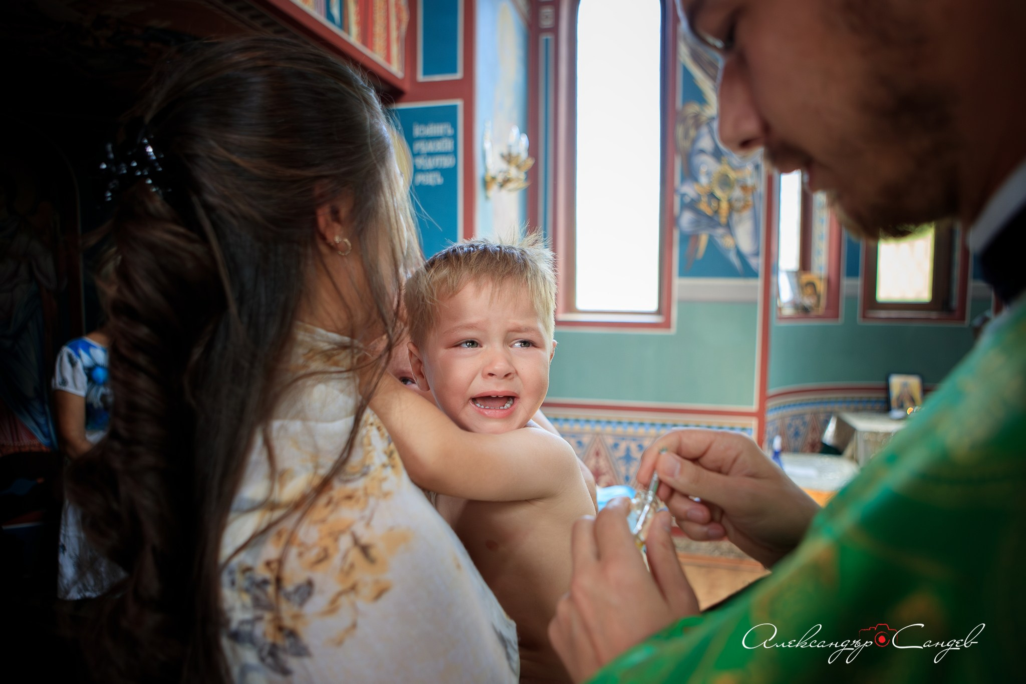 Свето кръщение. Александър Сандев - website