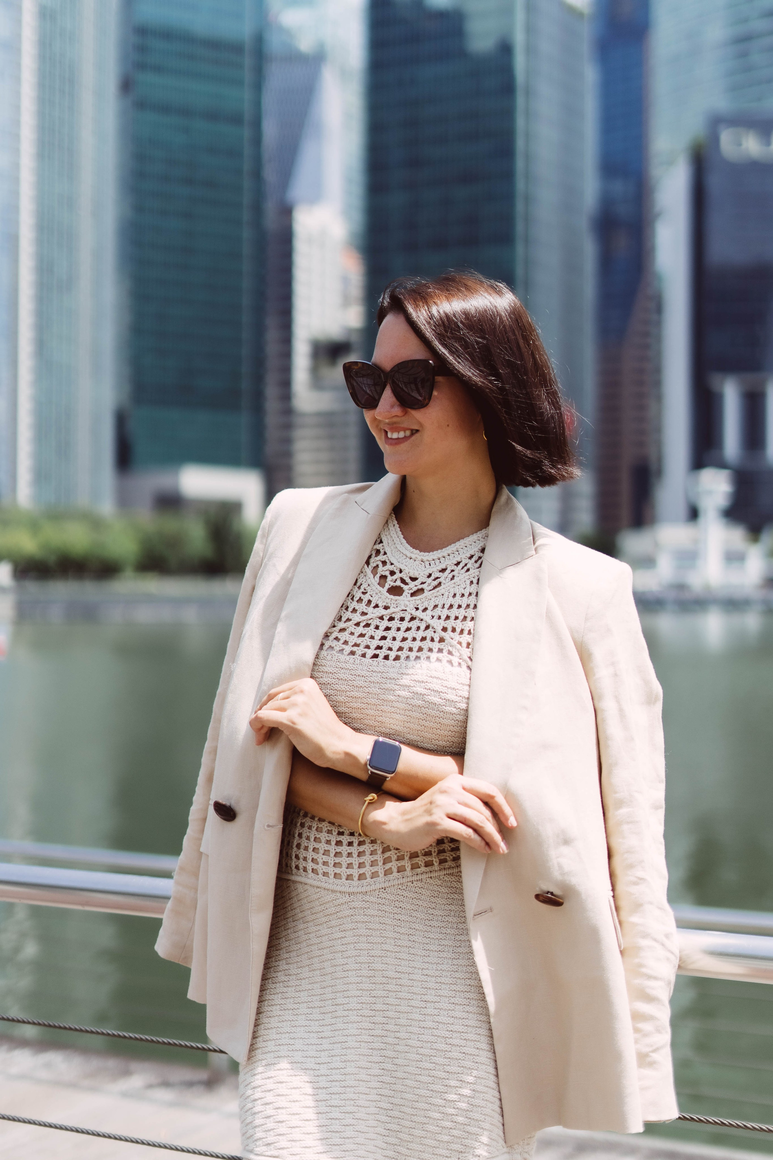 Portrait. Dasha in Singapore