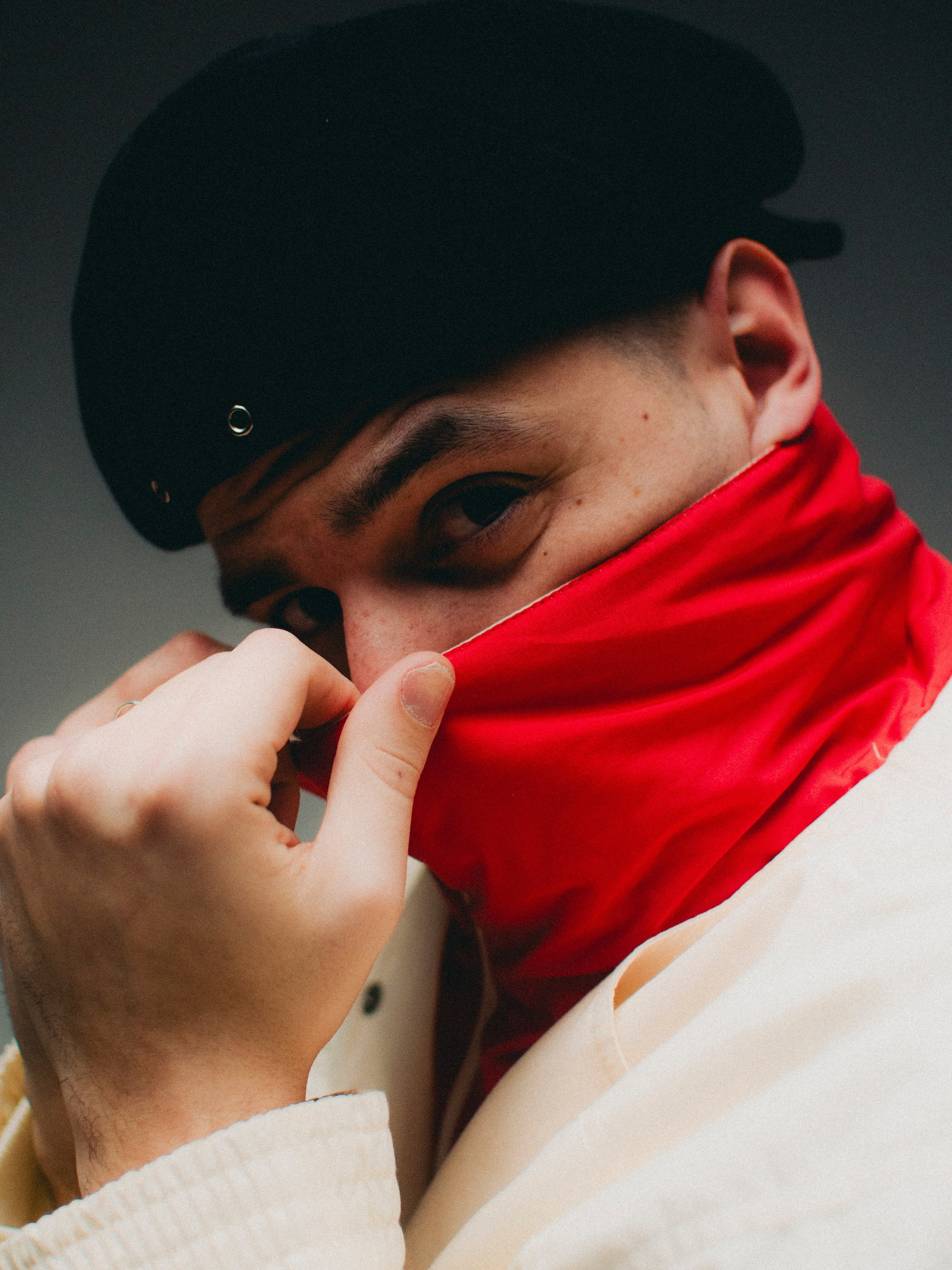 Shooting in studio. Federico Anglano