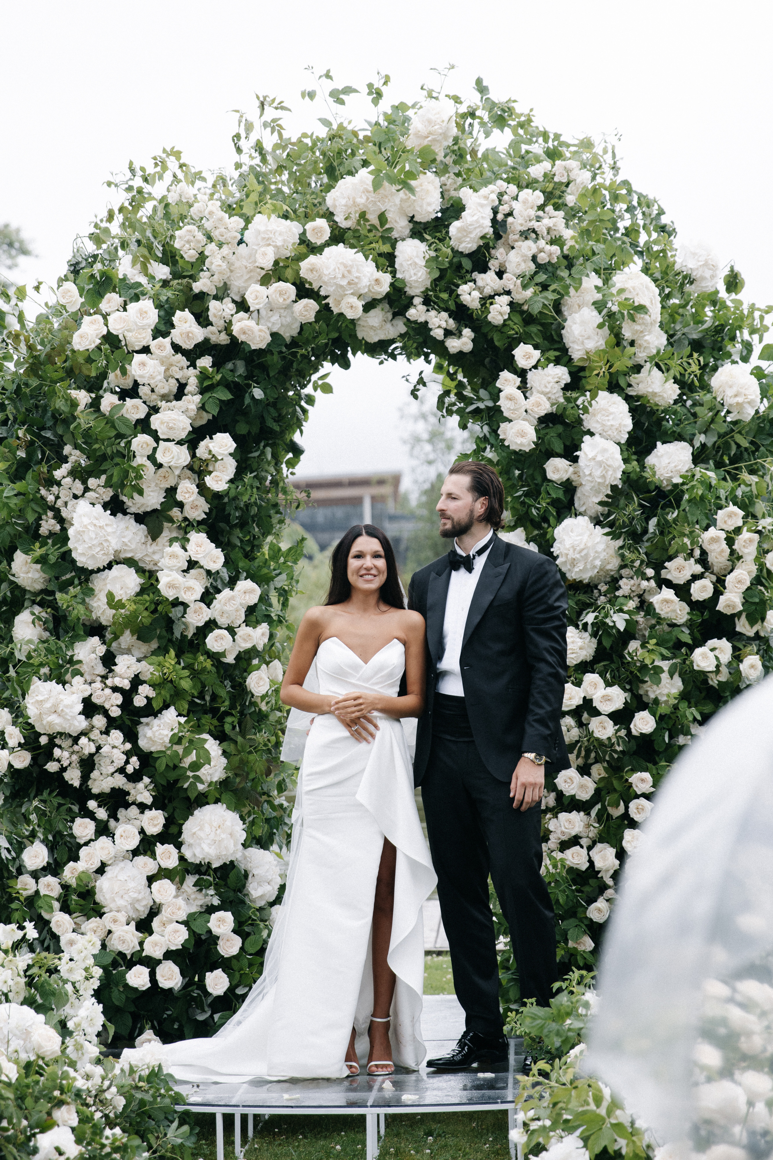 Angelina and Andrew’s Hockey-Themed Outdoor Wedding. Wedding photographer and videographer New York | New Jersey