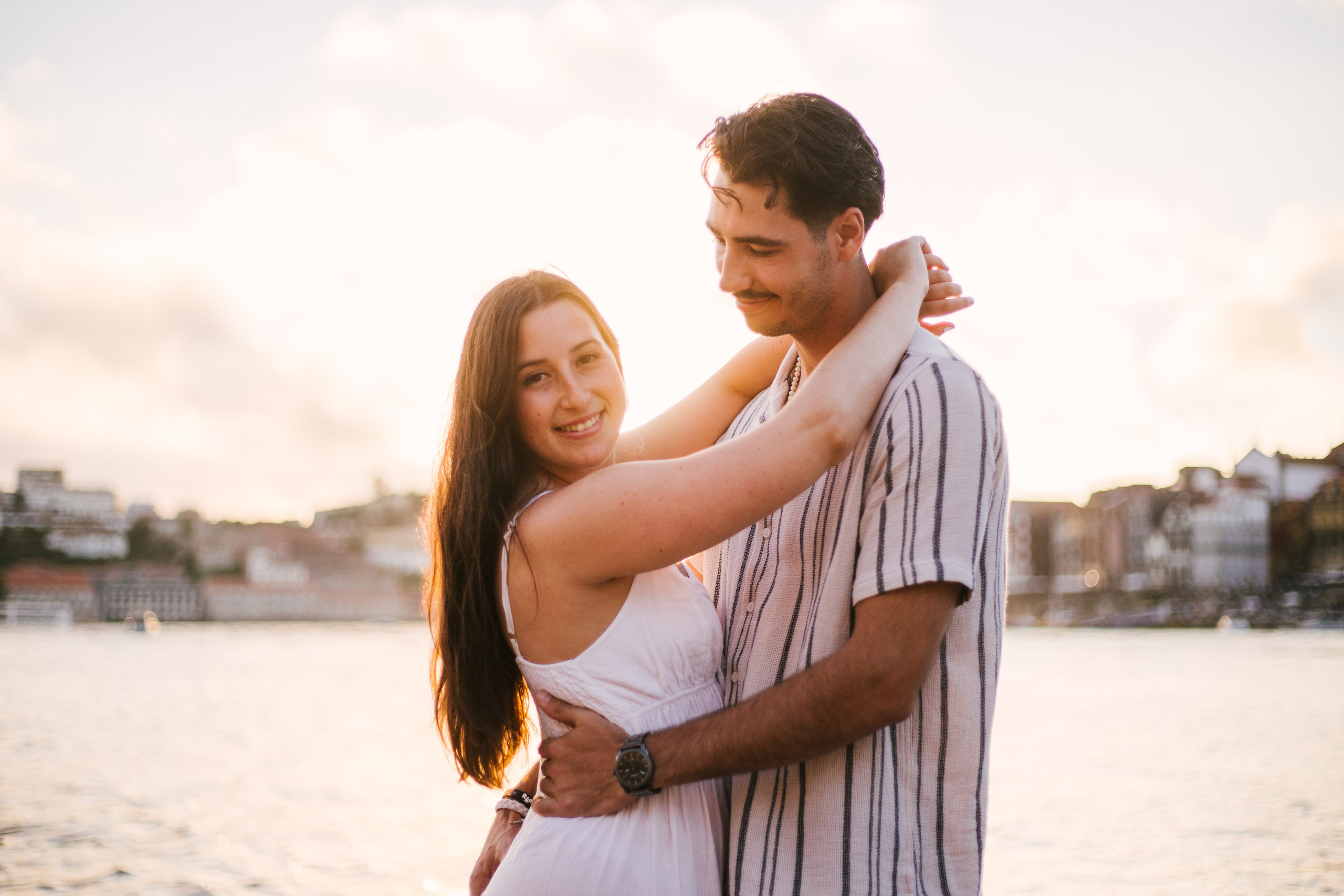 Anabel e Guillaume. Davi Valente