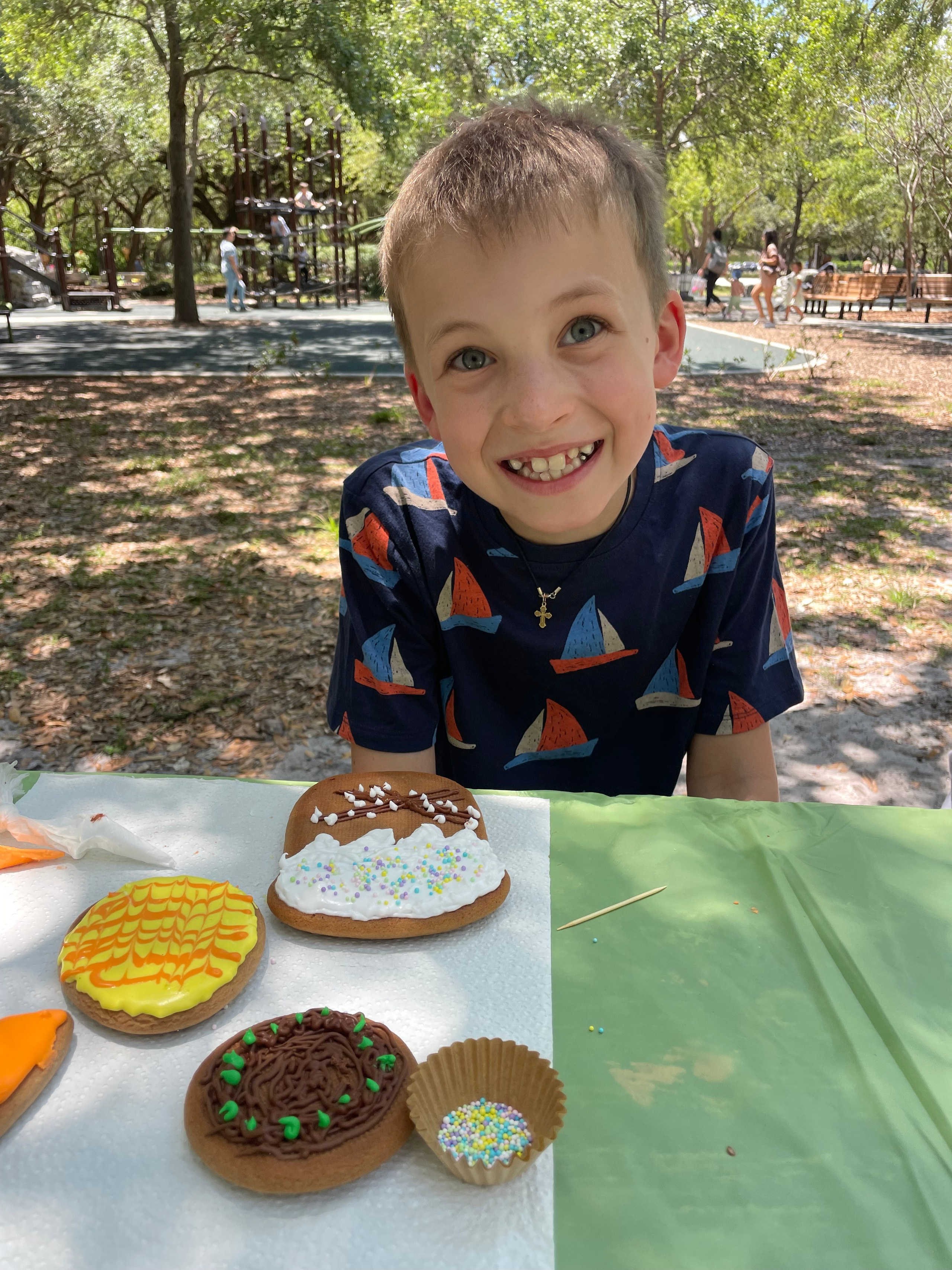 Painting cookies. Color Boom