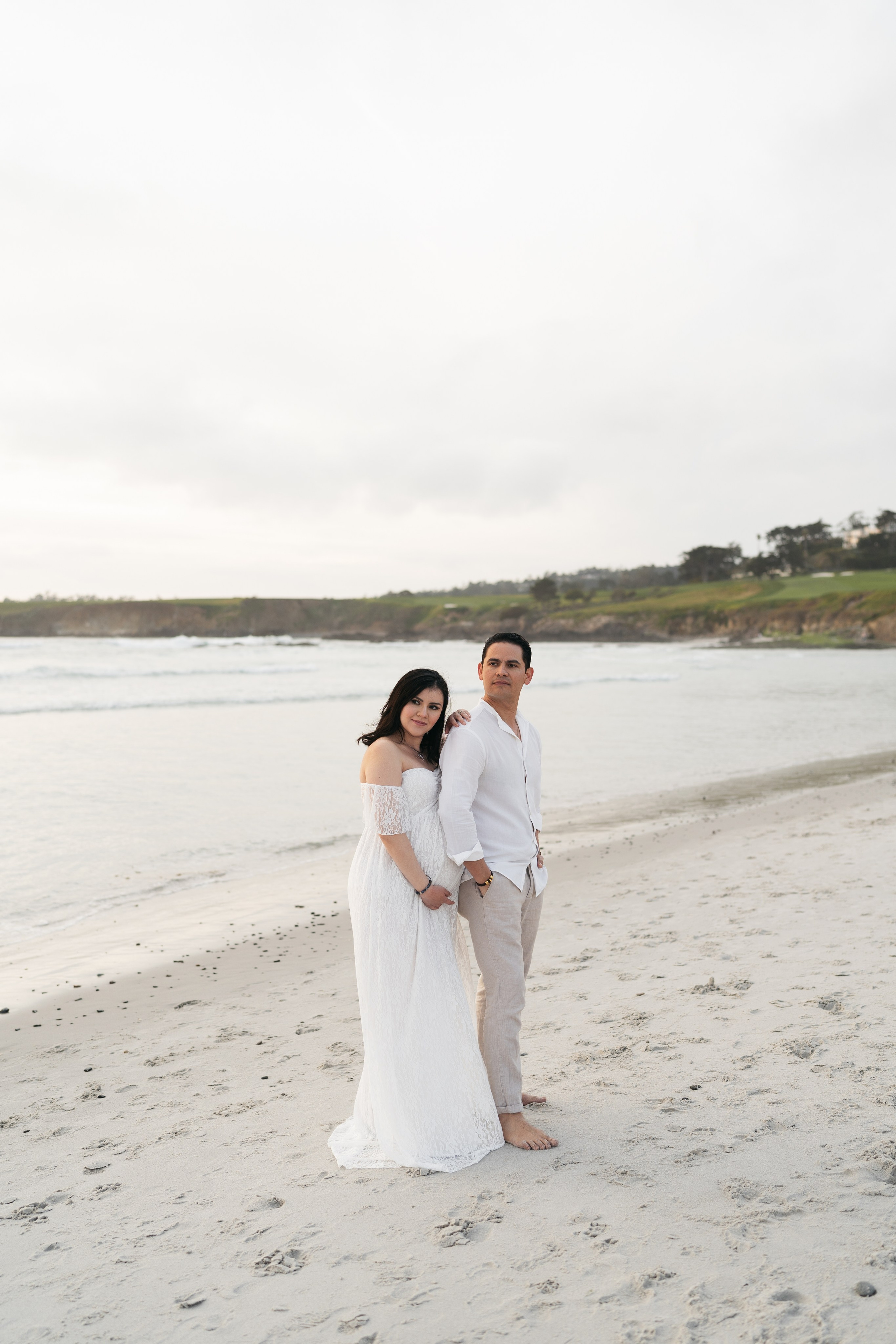 Luz Maternity Session at Carmel. Soulo Photography | San Francisco Bay Area Based Photographer