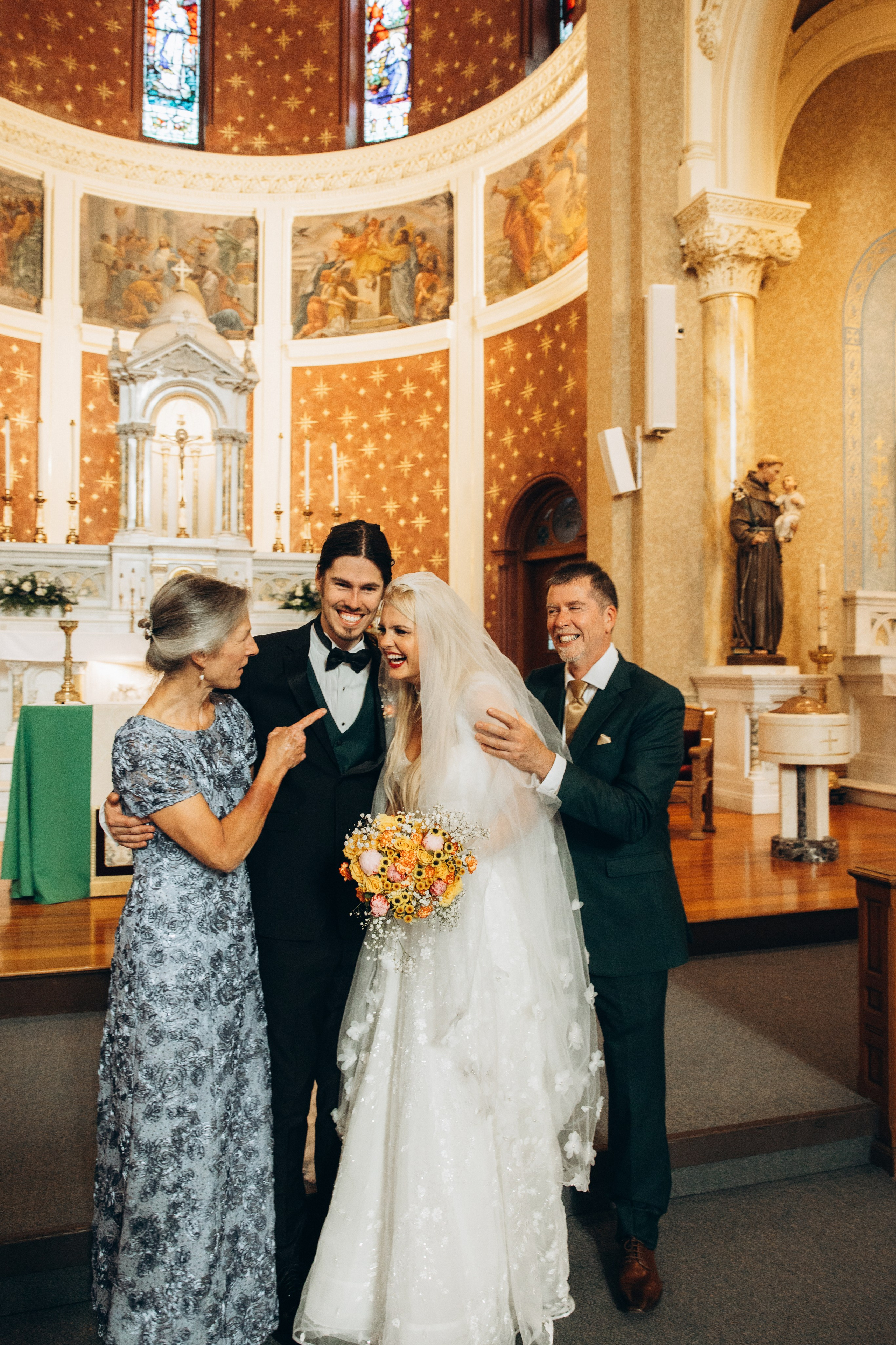 Lisa & Jim | Wedding Ceremony at St. Mary Star of the Sea