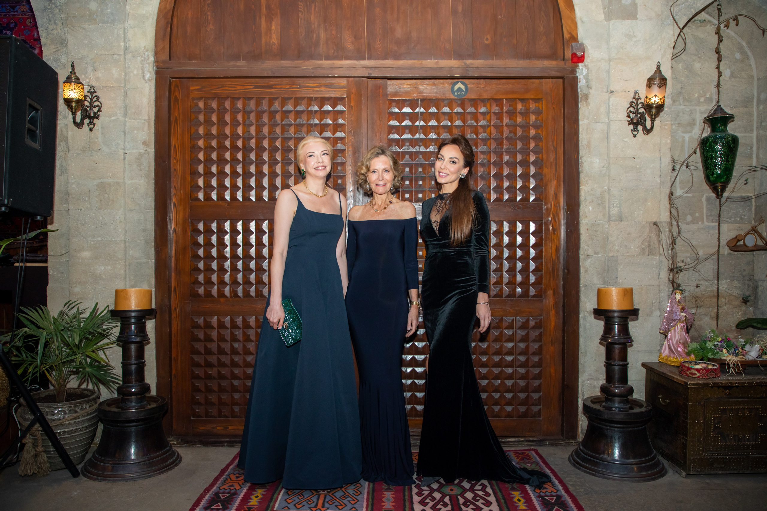 Gala-Dinner with the French Countess, the main etiquette expert Marie de Tilly. Baku Photographer