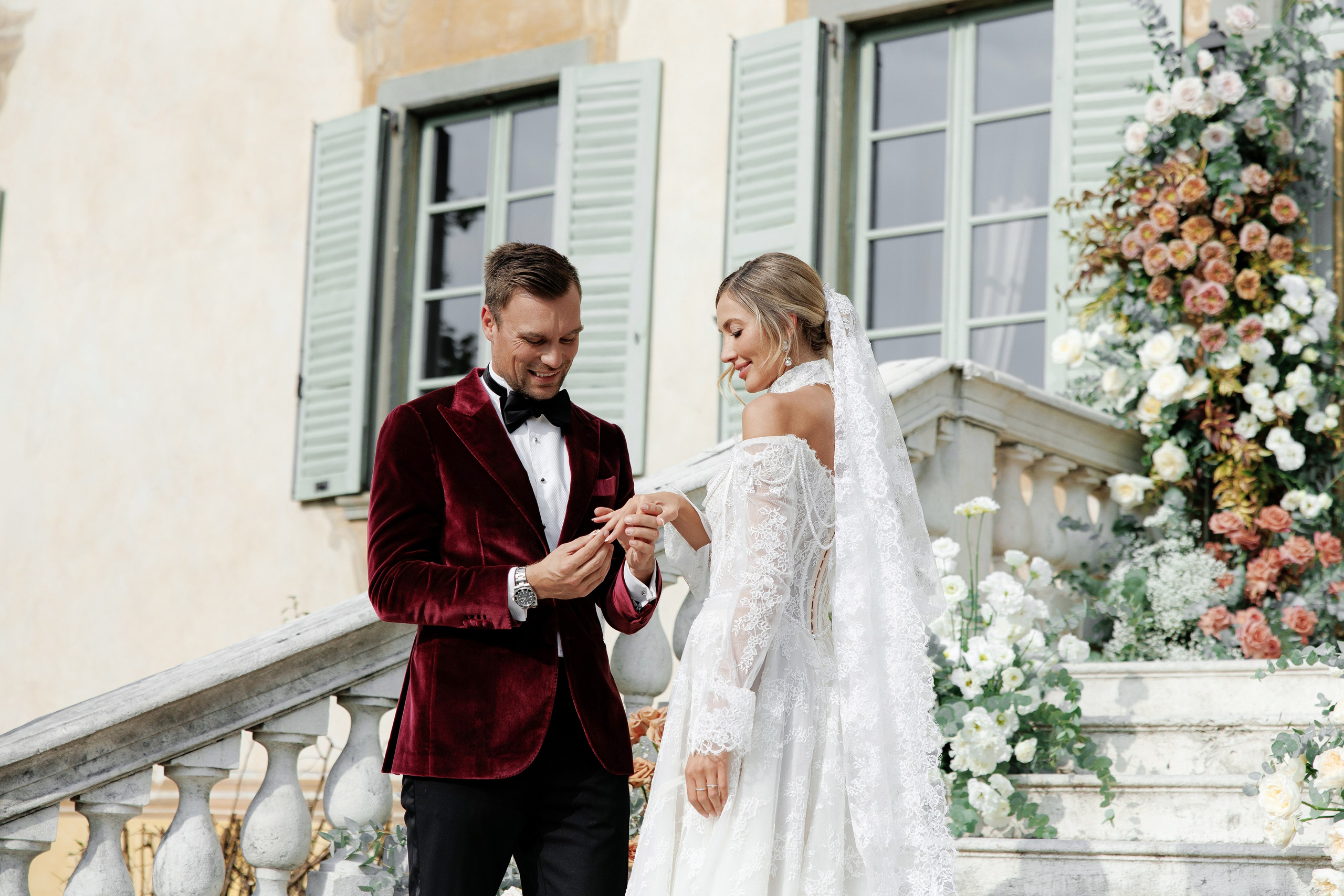 Diana & Chris. Willa Canton. 14.10.2025. Fotograf ślubny i rodzinny w Krakowie Yana Klymova