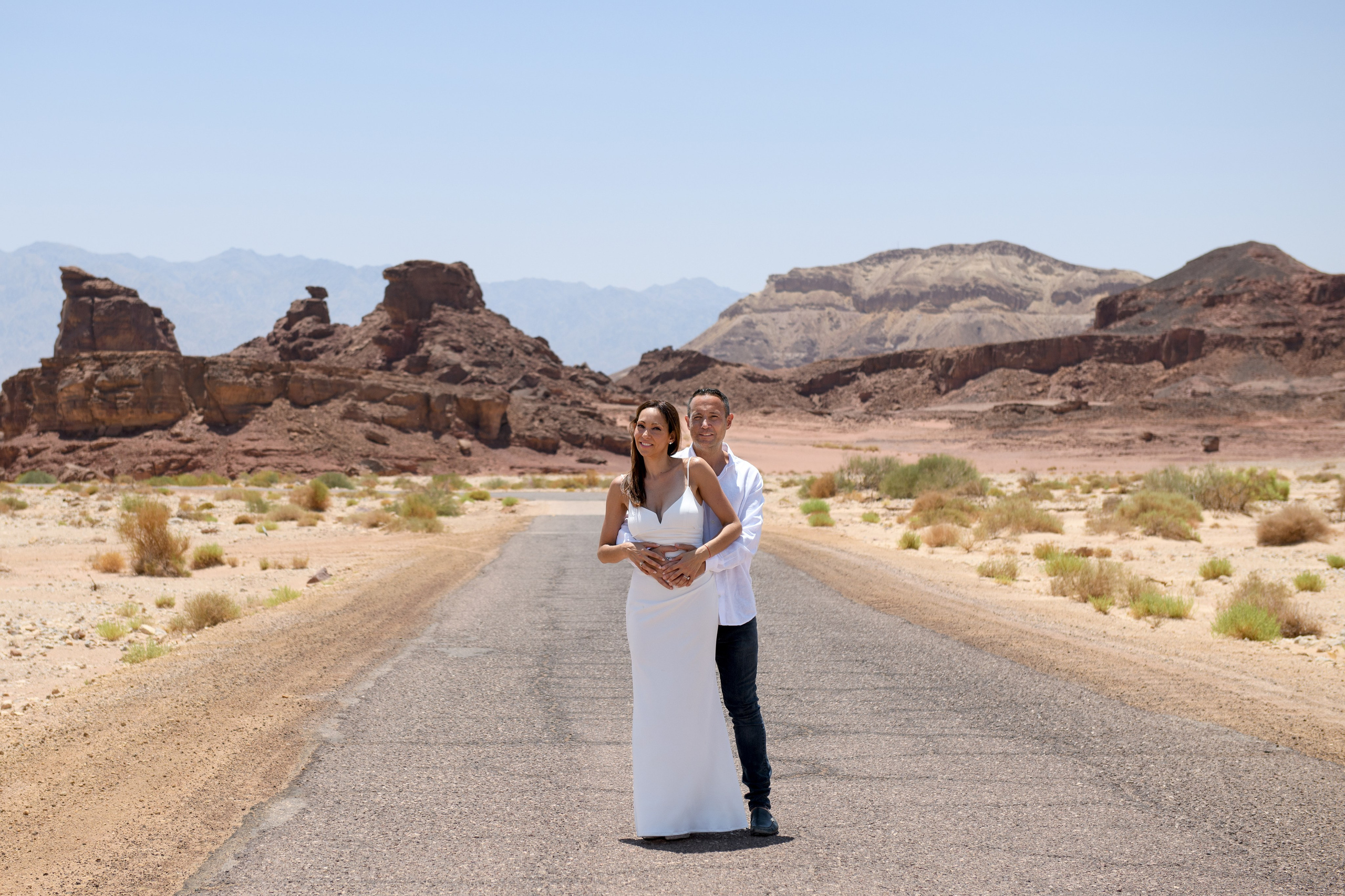 Wedding in the Timna park for Guy & Jodie. Family children pregnancy love stories photographer in Eilat Israel Olga Amchislavsky