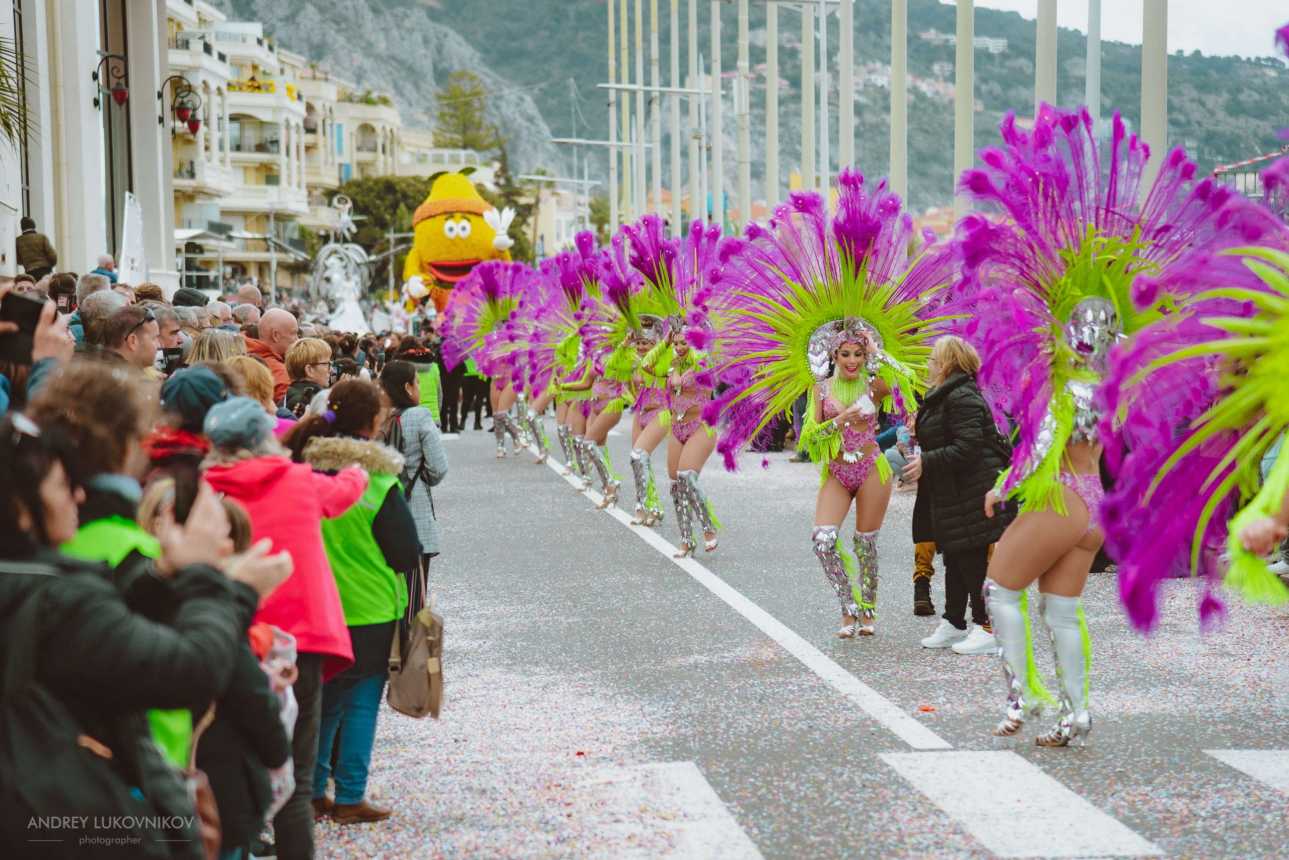 Photographer for visiting festivals and carnivals in Europe — Reportage from Menton, France