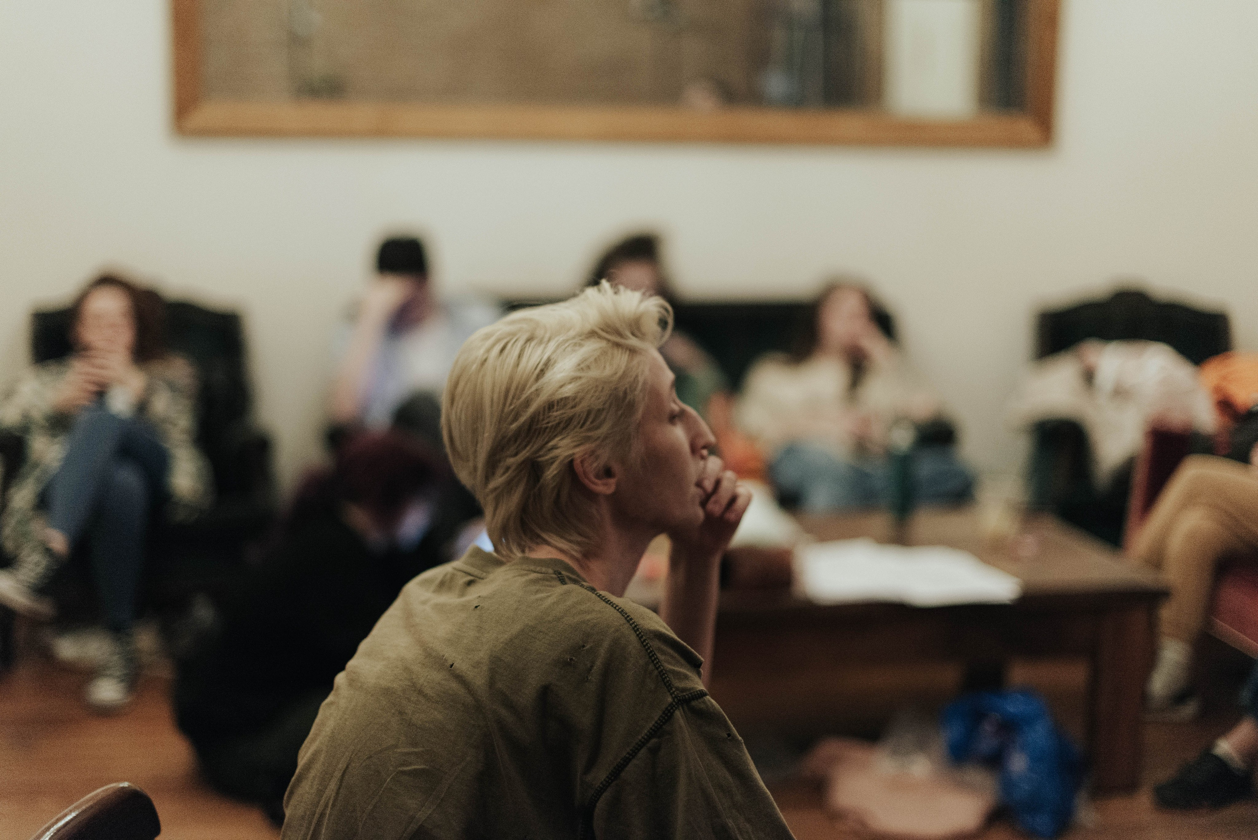 Репетиция @ojo.teatro. Photographer @elmirkami in the city of Buenos Aires