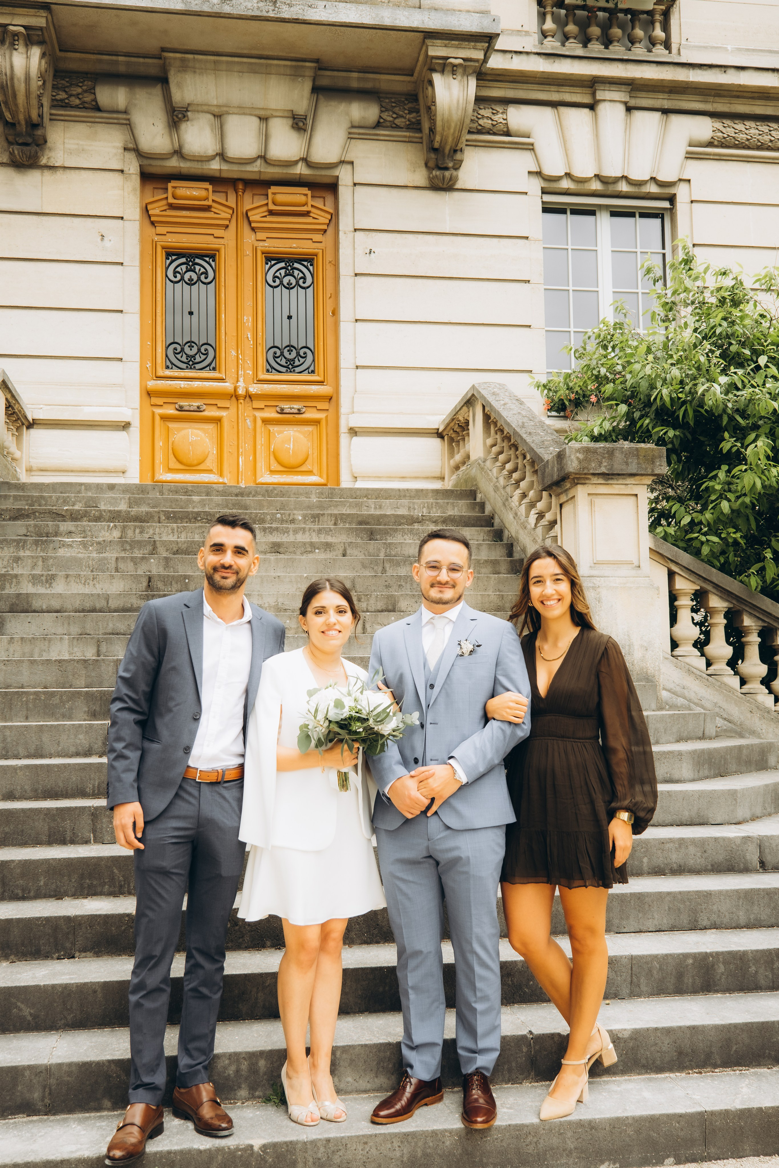 Liliana & Loic Wedding Day. Photographer in Paris Marina Chaput