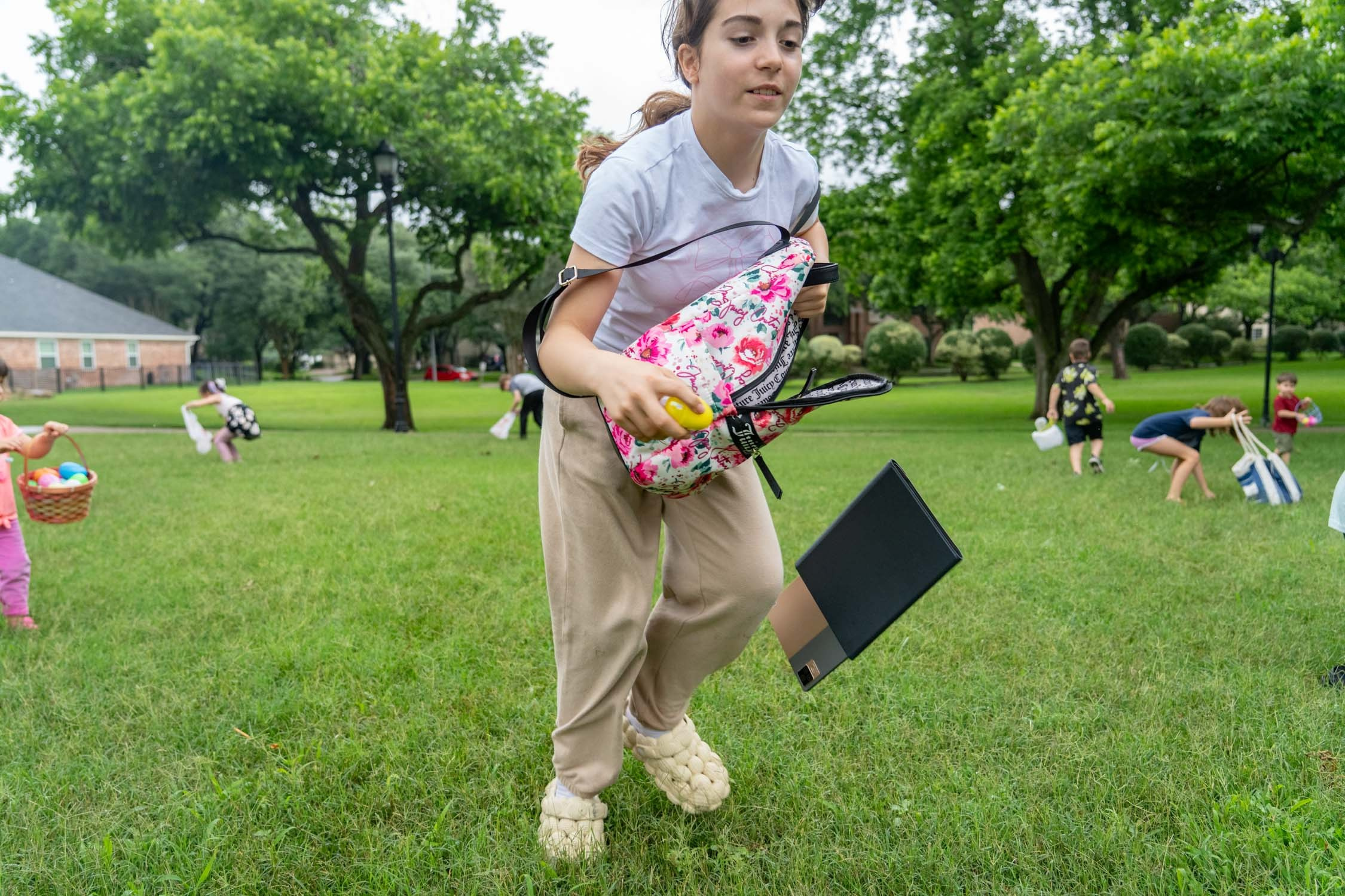 Easter picnic. Photographer Irina Kozhemyakina. Houston