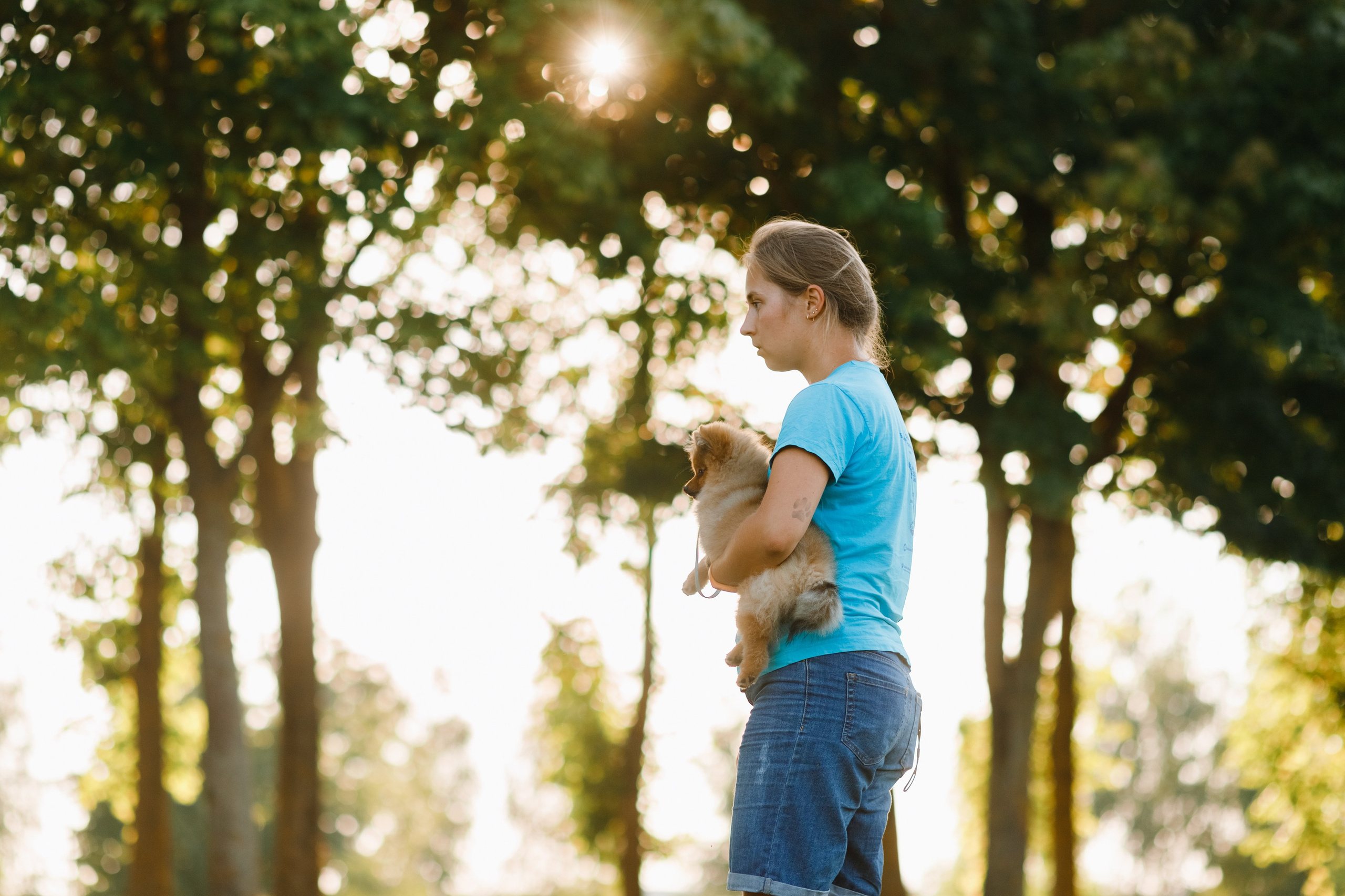 Frisbee workshop of Darya Lukina. Kaja | fotograf we Wrocławiu | ludzie i psy