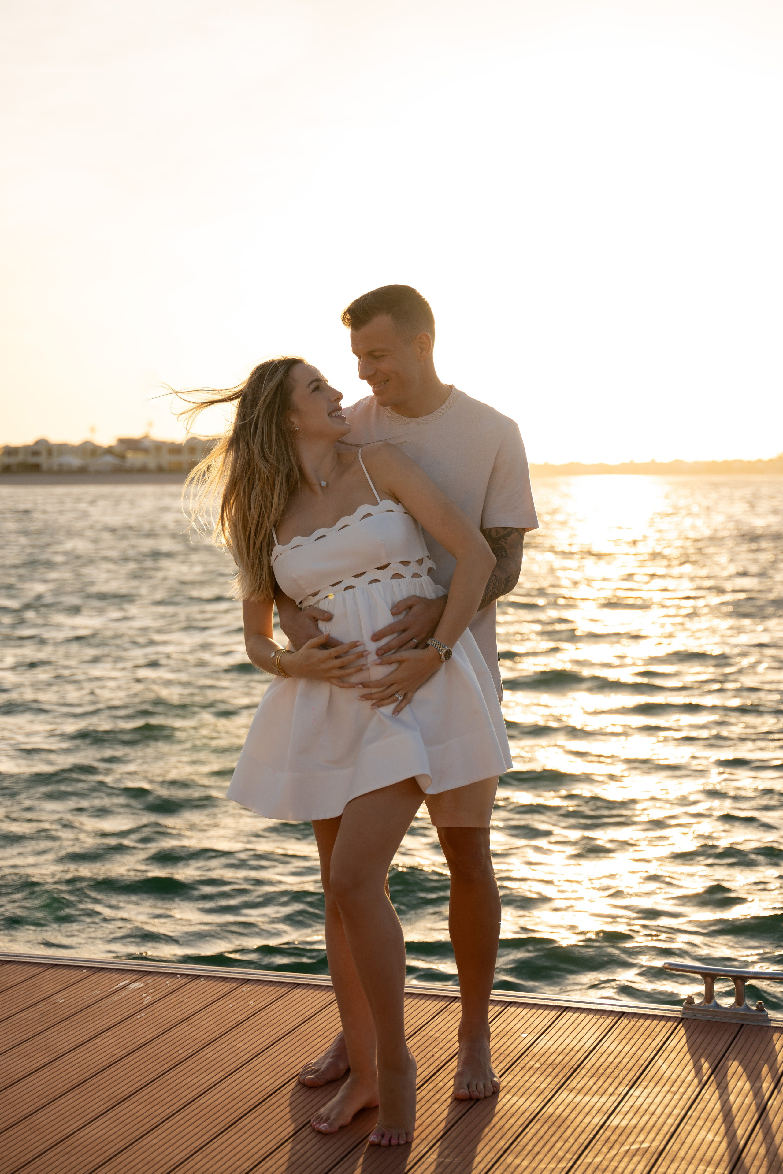 Creative gender reveal party. Angela Iakovleva — Family Photographer in Dubai