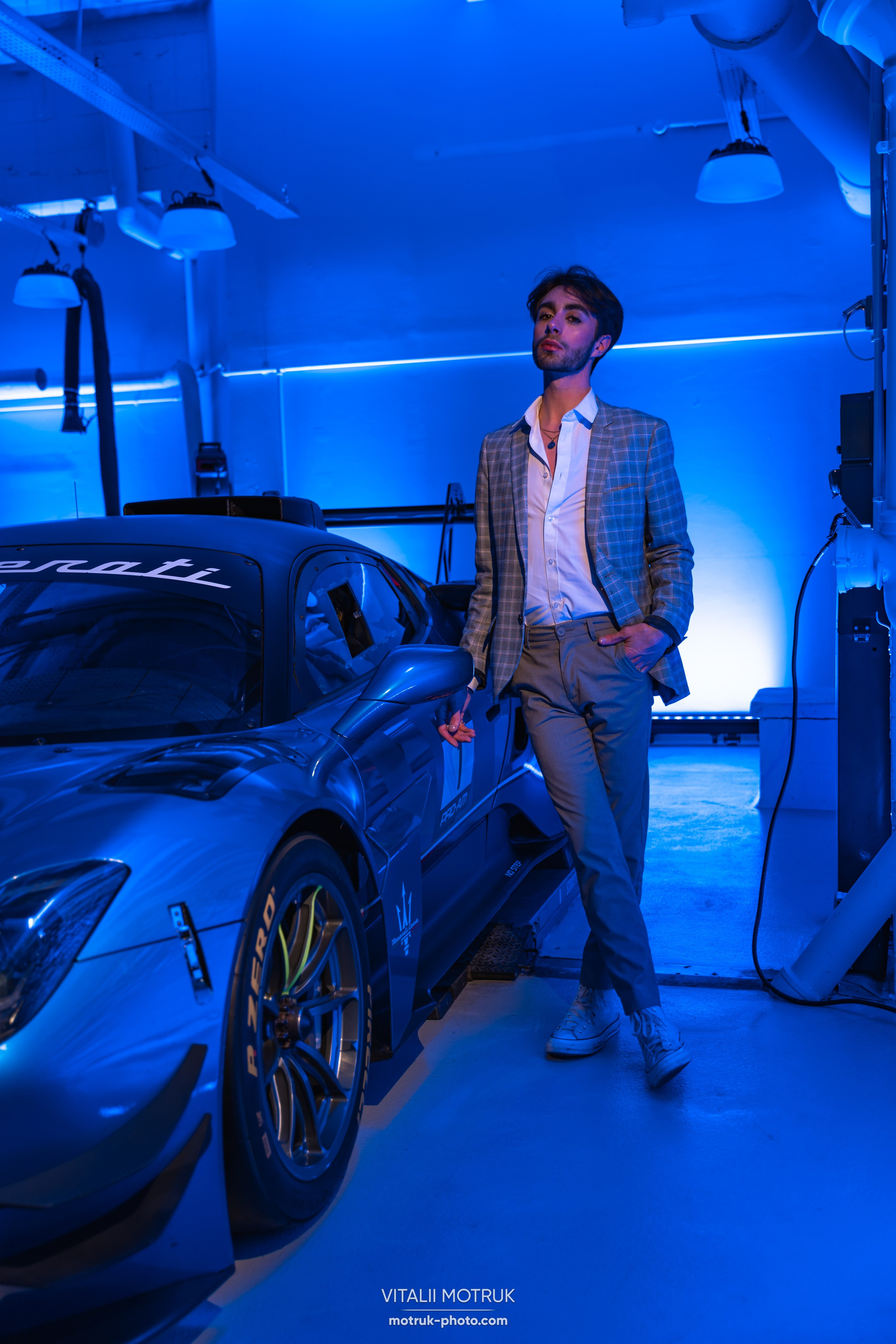 Maseratti Opening. Photographe de voitures à Paris — Vitalii Motruk