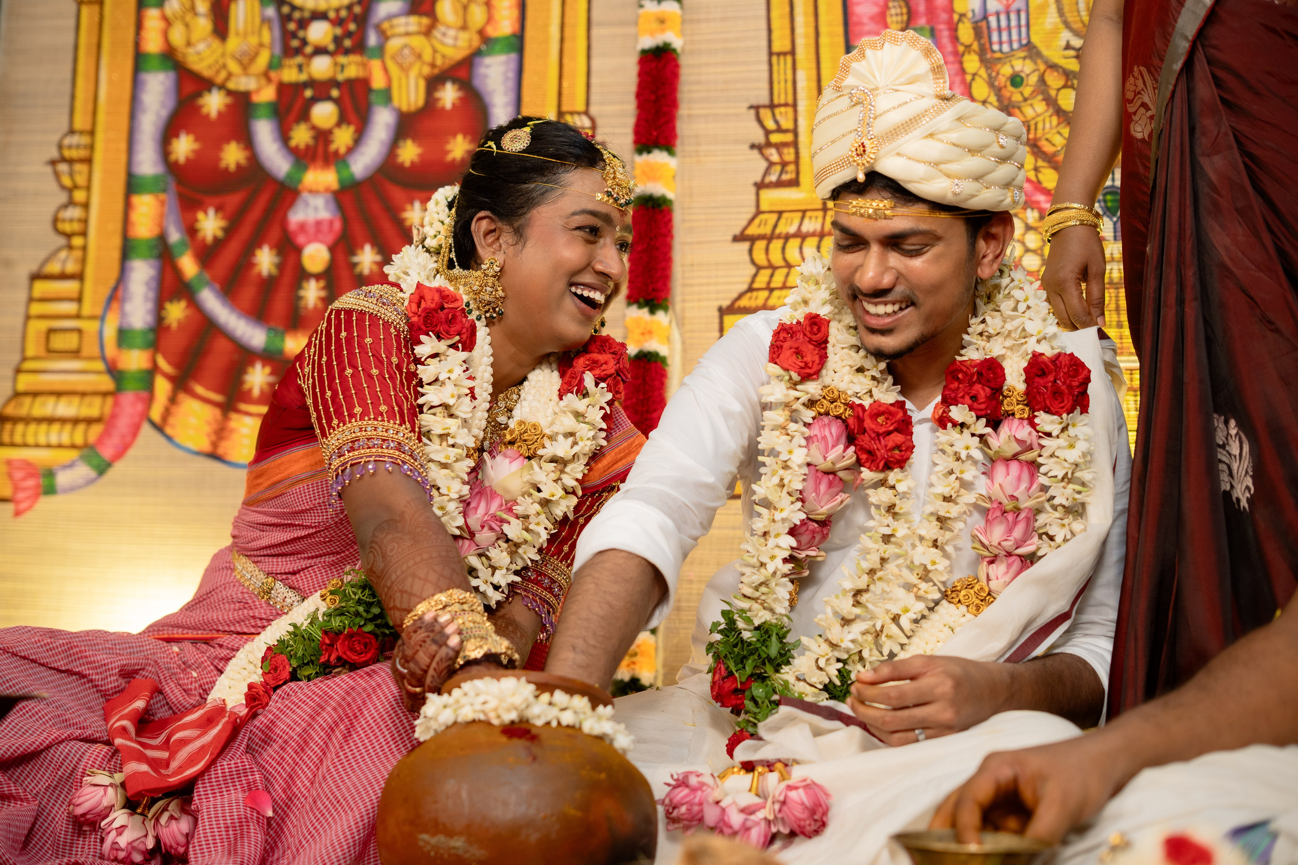 Viswa Priya & Anandh. Menu