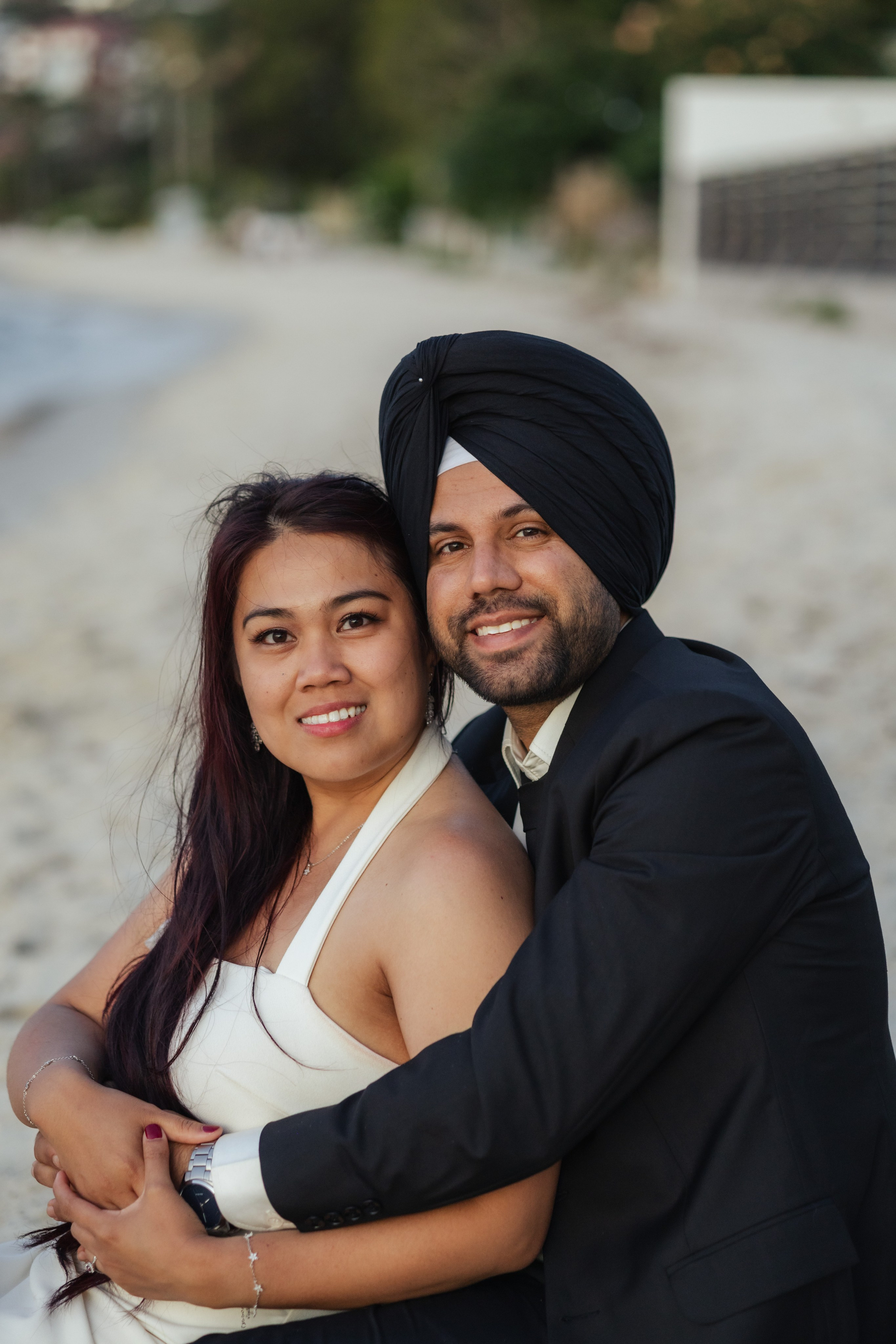 Sunshine and Harminder’s wedding photo session. True Story Photography