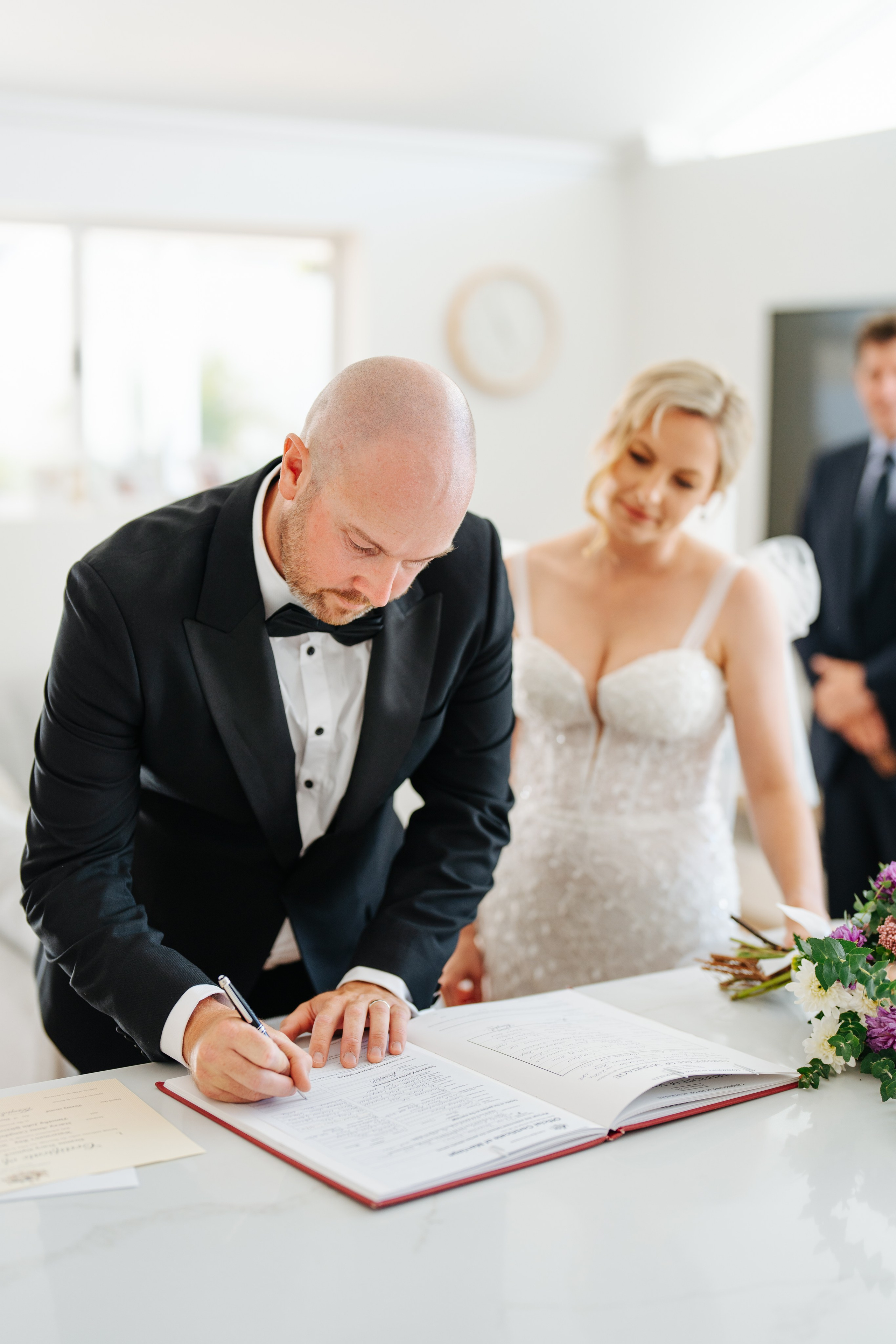 Stacey & Tim — Watermans Bay. Emma Joy Photography