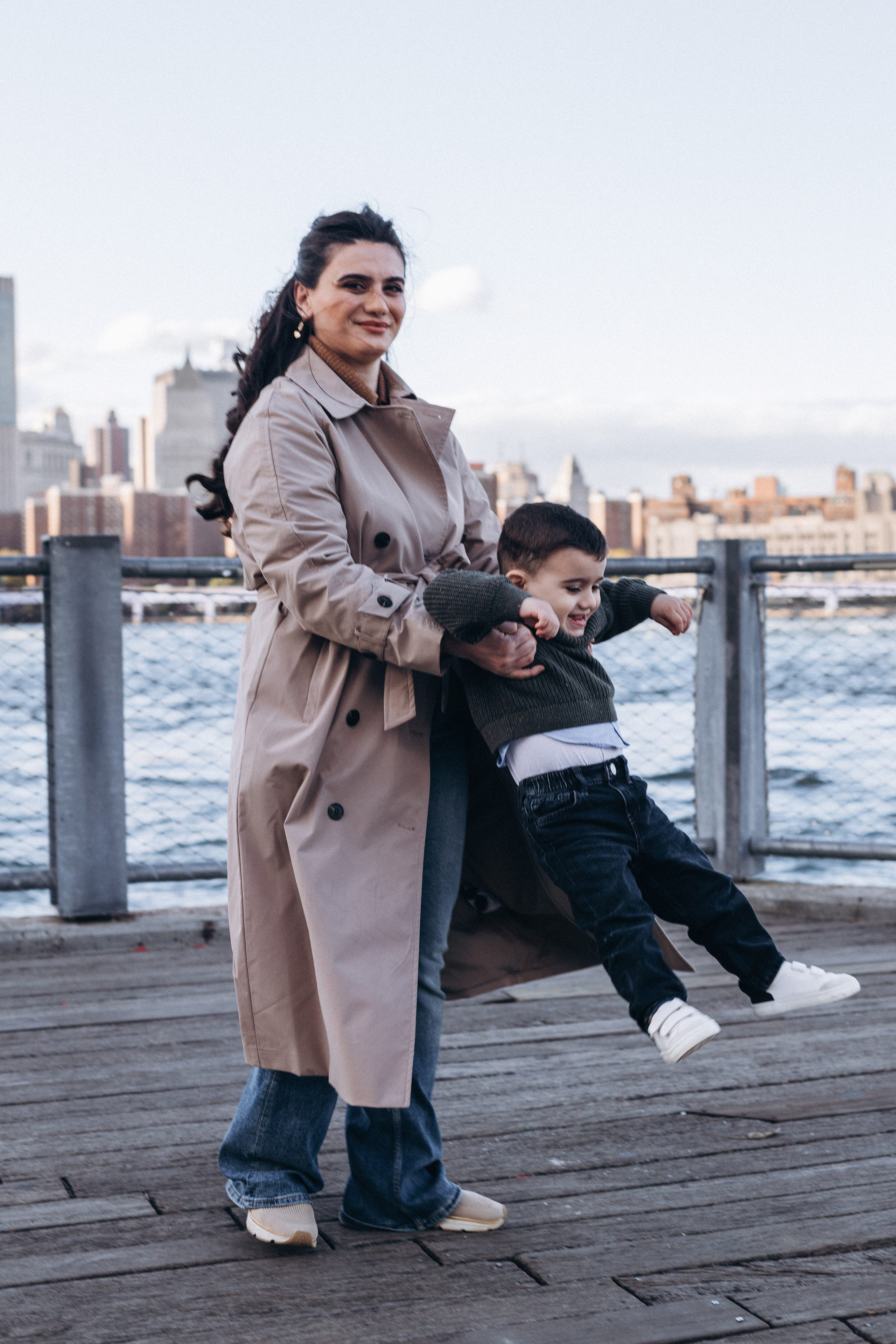 Семейная фотосессия в Бруклине. Фотограф в Нью Йорке