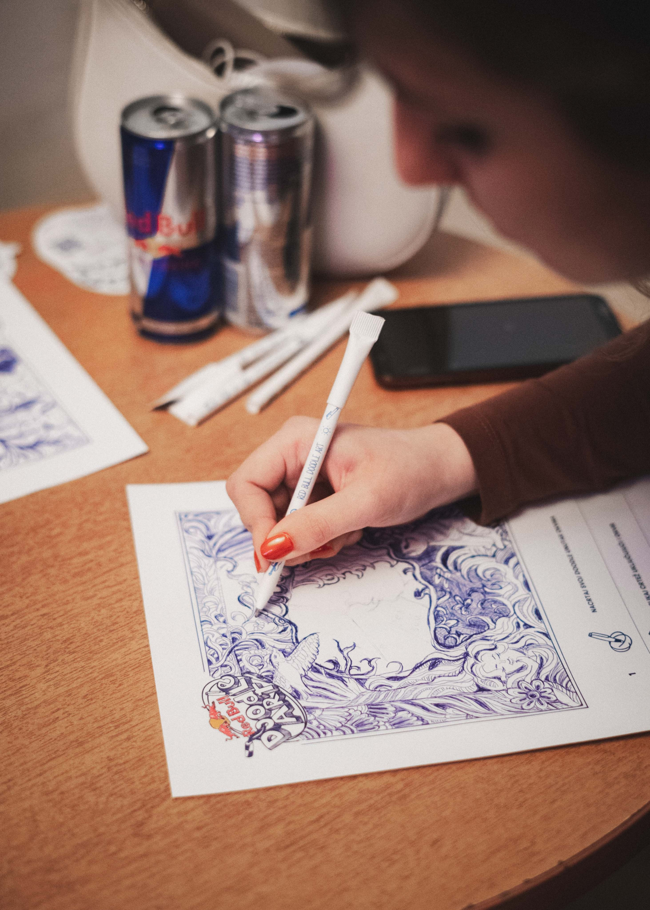 RedBull Doodle Art. Žukov Studio