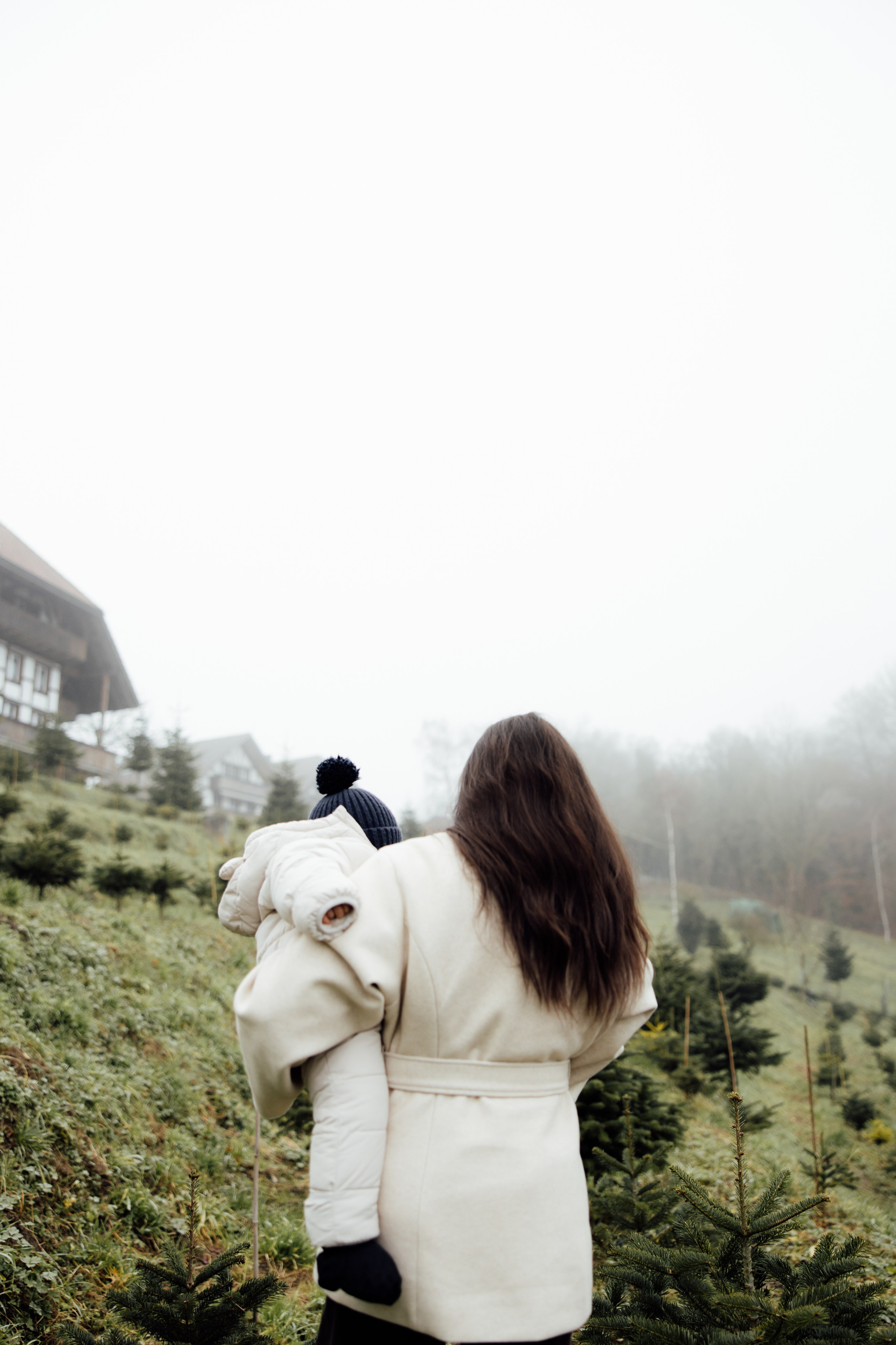 Family Christmas photoshoot. Family photographer in Bern, Switzerland