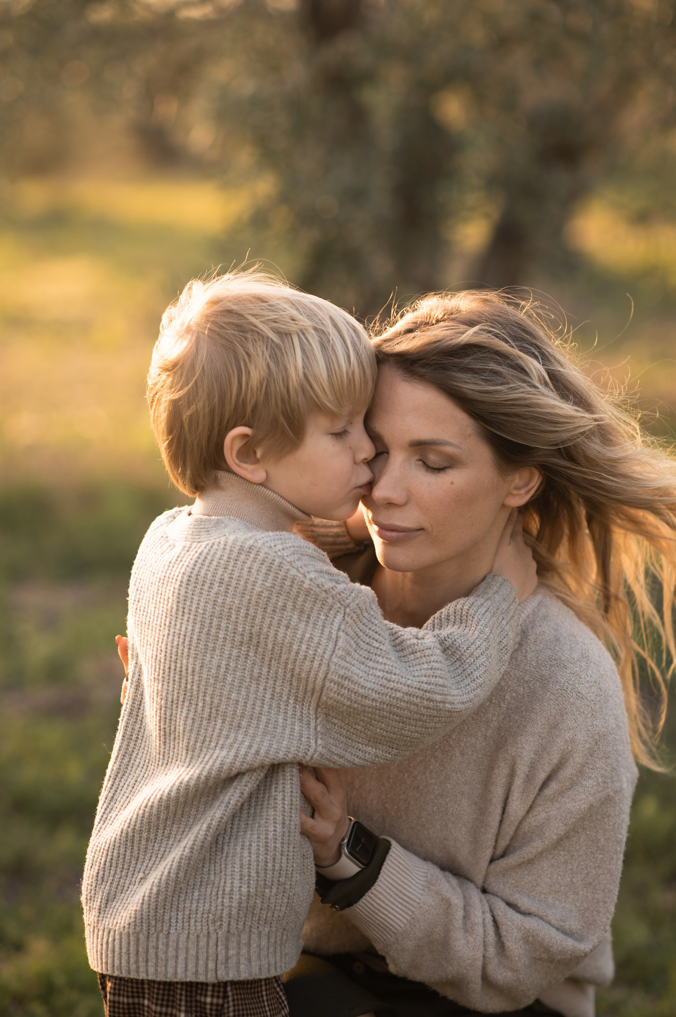Olive Trees Mother and son. Family, children, portrait, and event photography in Thessaloniki
