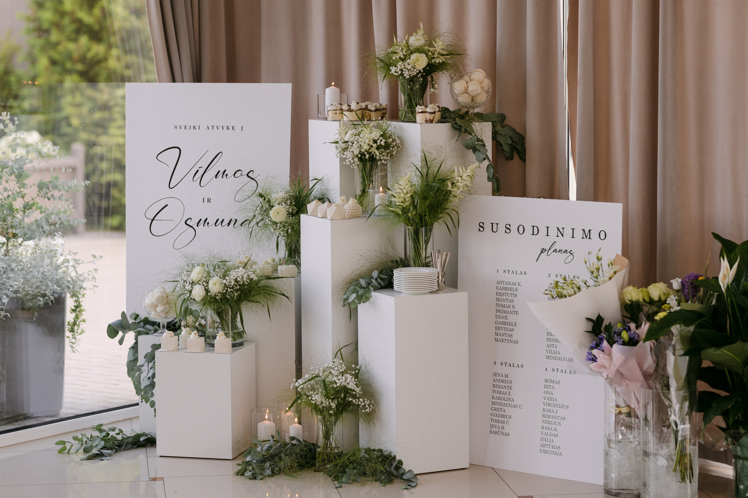 Vestuvės VU Botanikos sode Kairėnuose | Vilma ir Osmundas