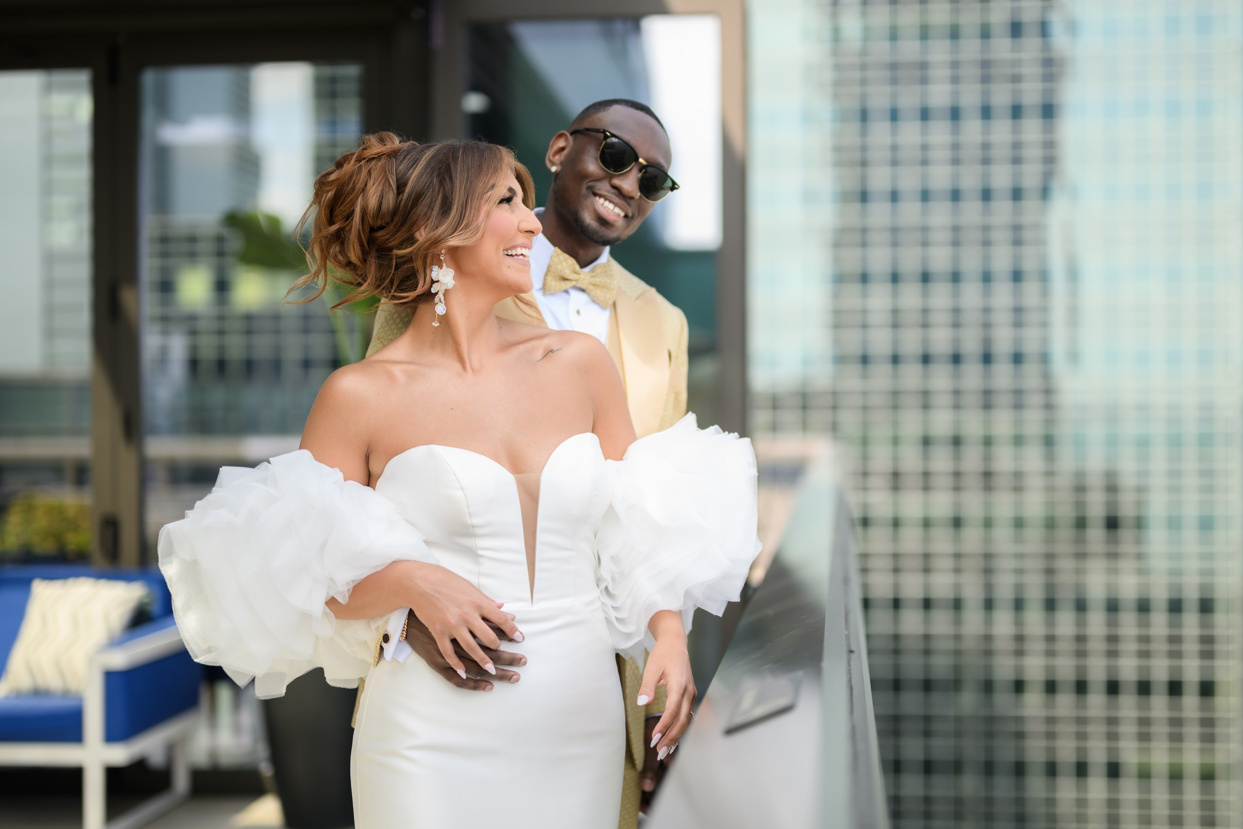 Briana & Kefim, Maritime Pars, Jersey City, NJ. Luxury Wedding Photography and Cinematography