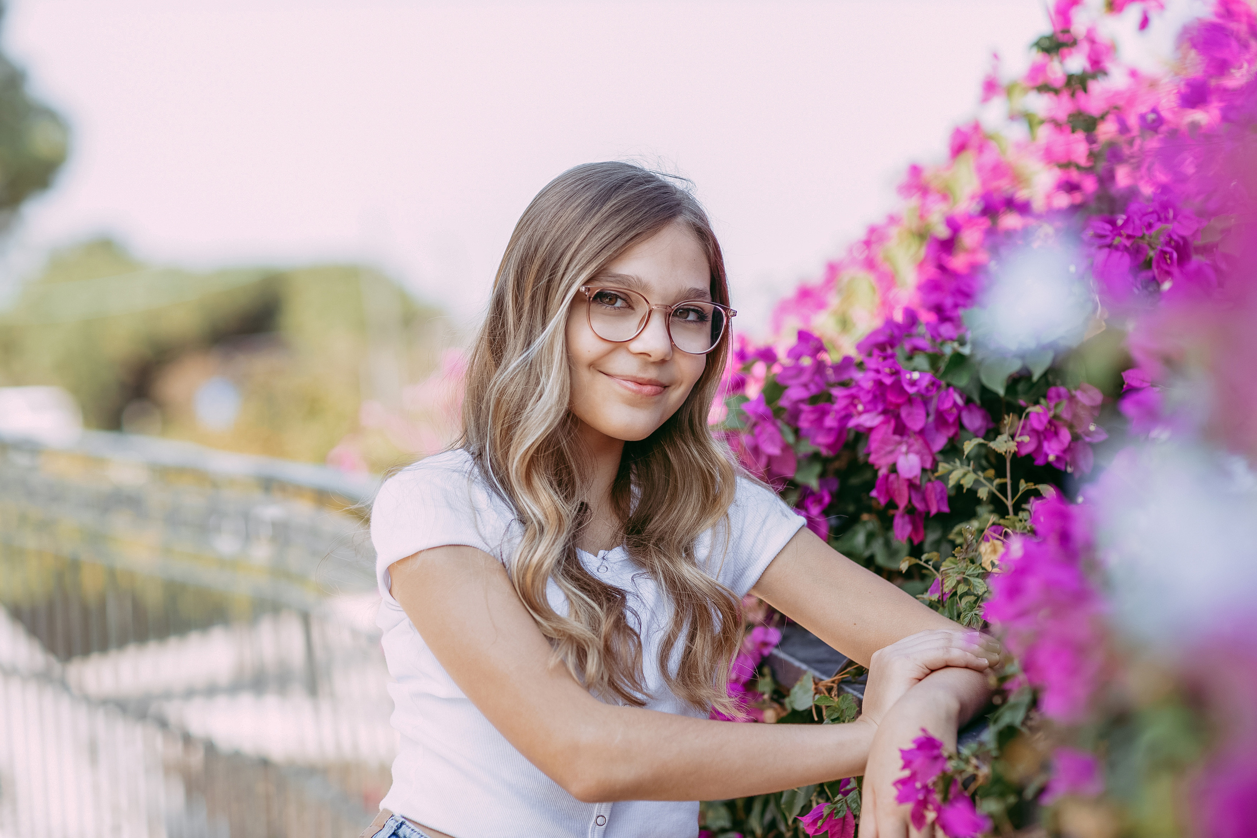 Фотосессия прогулка для именинницы Миланы. Home