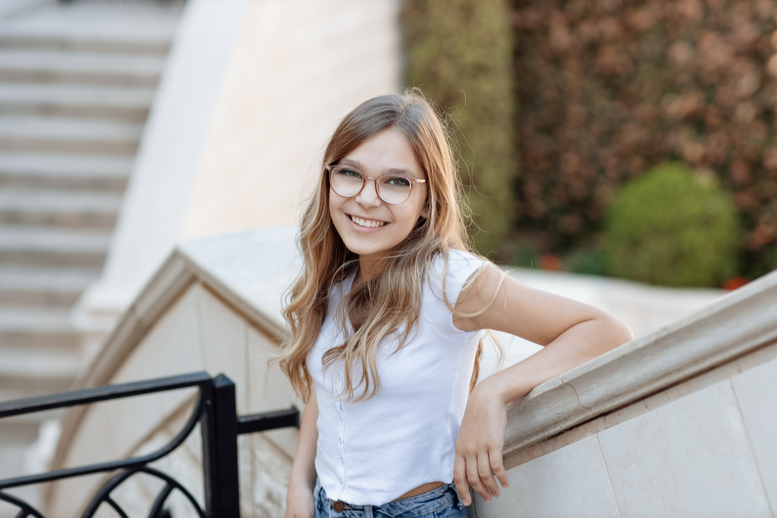 Фотосессия прогулка для именинницы Миланы. Home