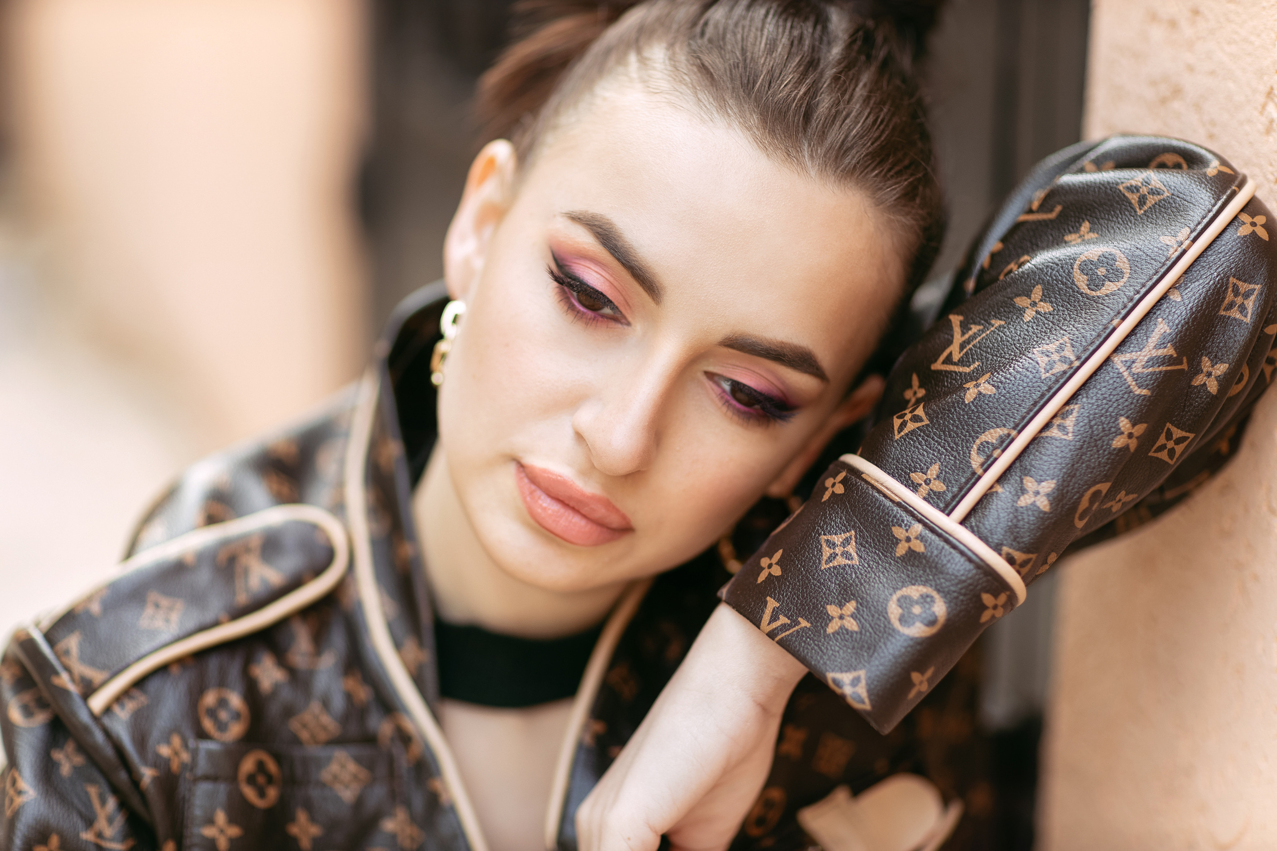 Milena. Street Style photoshooting, Haifa. Home