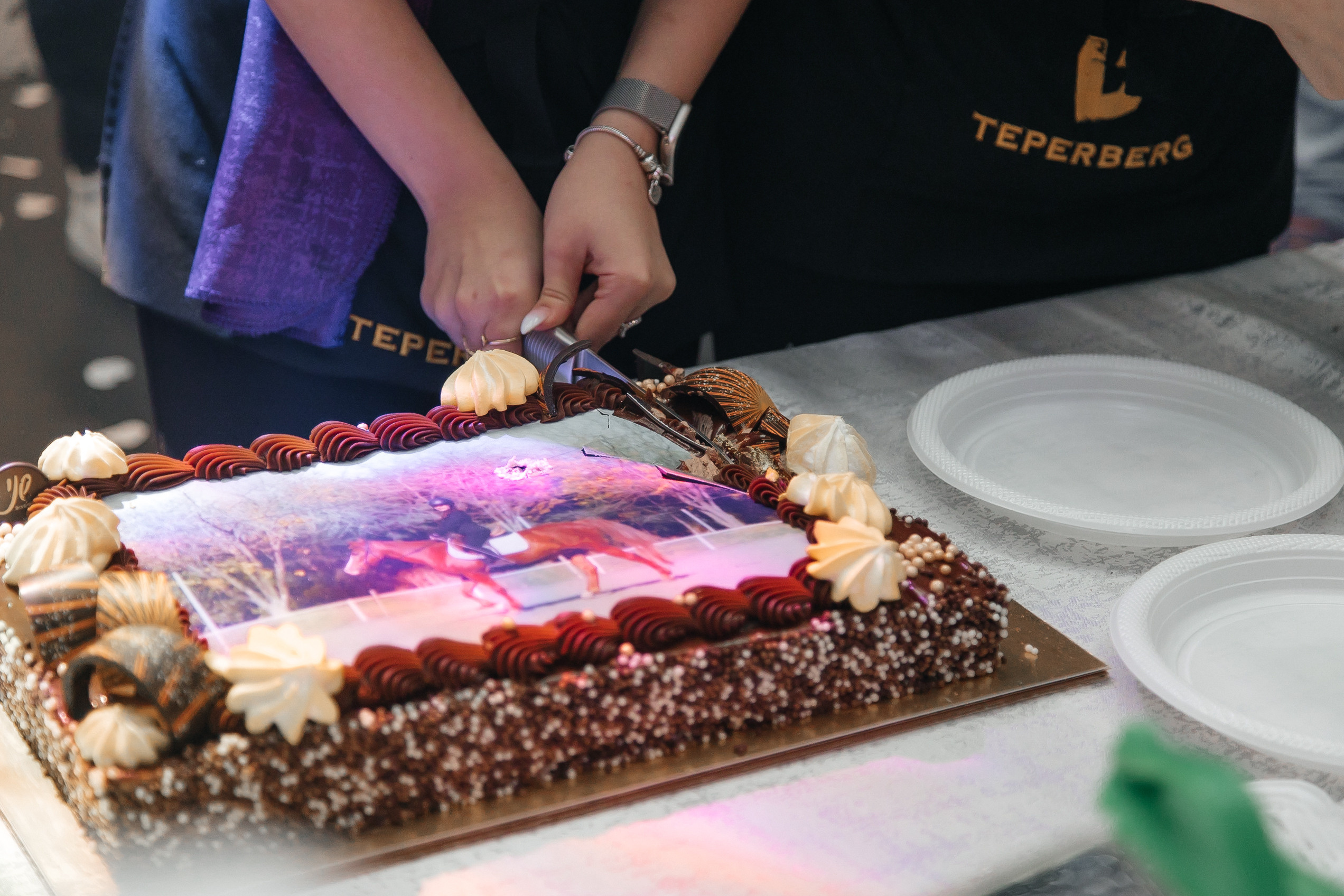 Bat Mizva celebration. Elina. Home