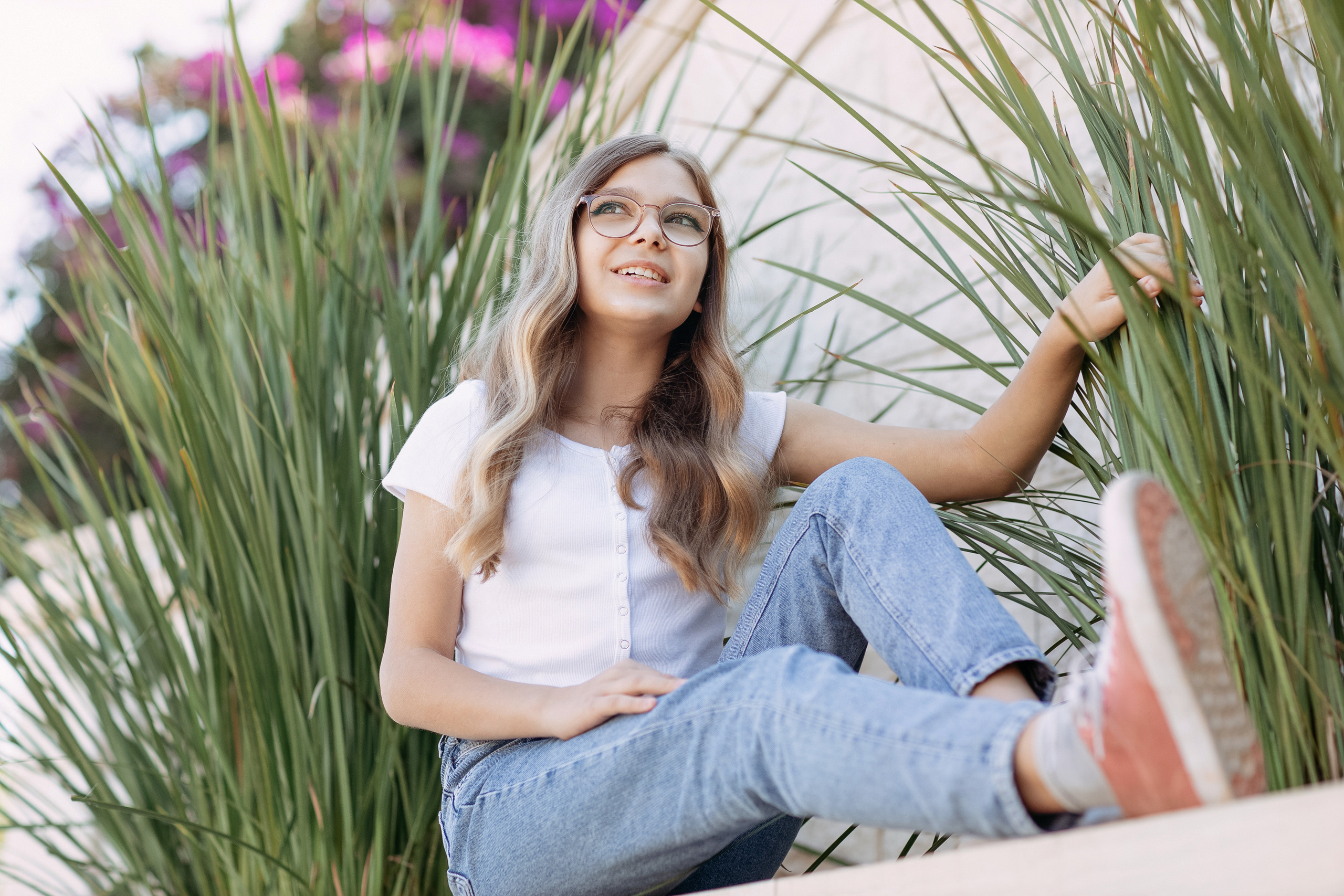 Фотосессия прогулка для именинницы Миланы. Home