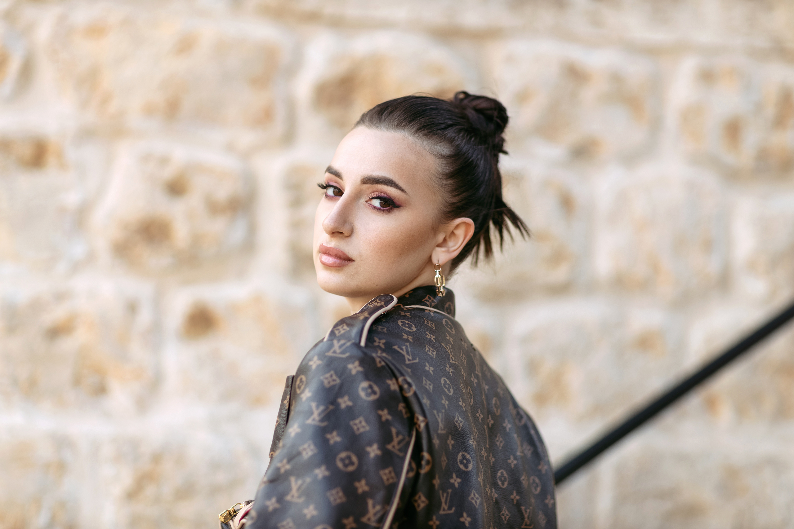 Milena. Street Style photoshooting, Haifa. Home