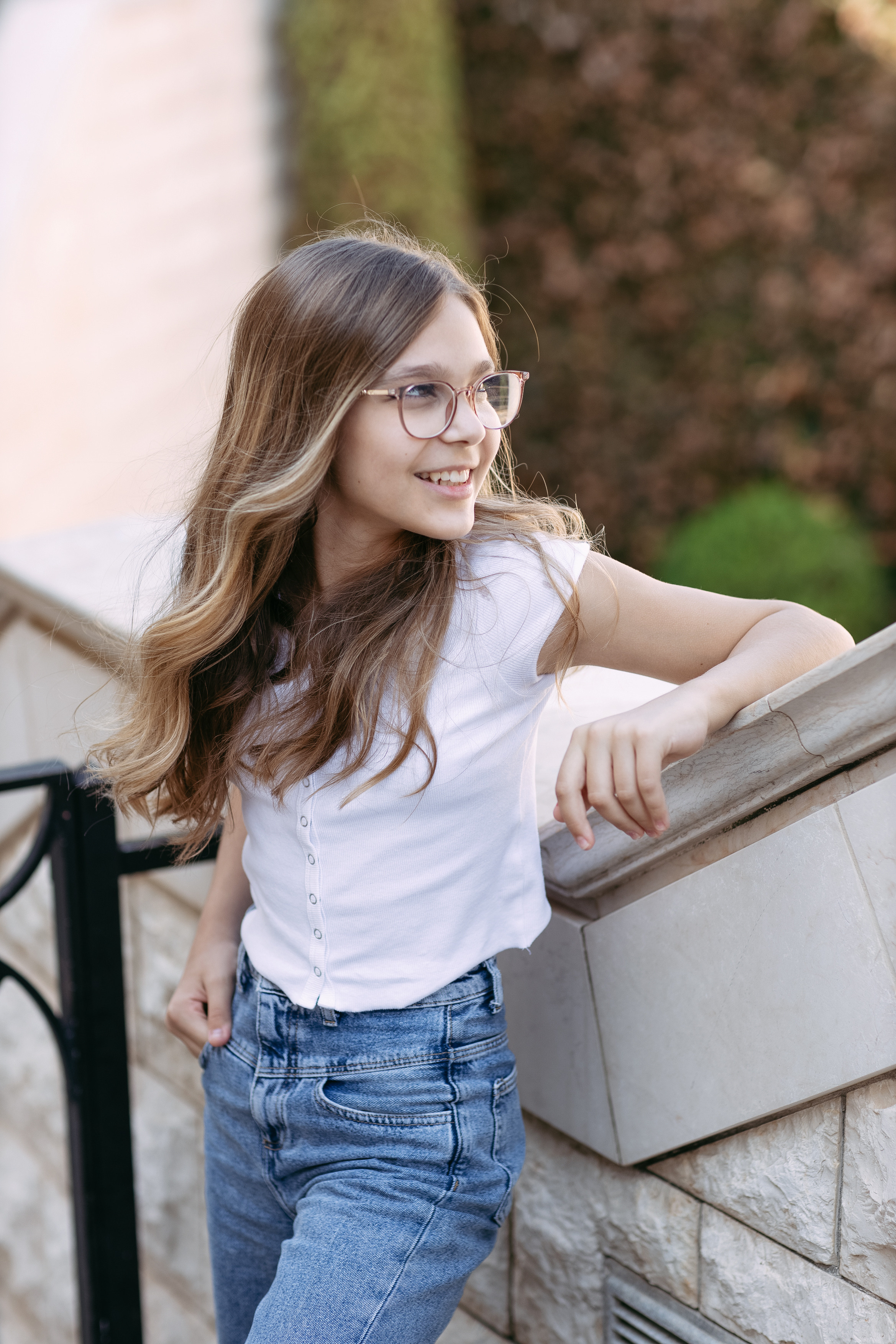 Фотосессия прогулка для именинницы Миланы. Home