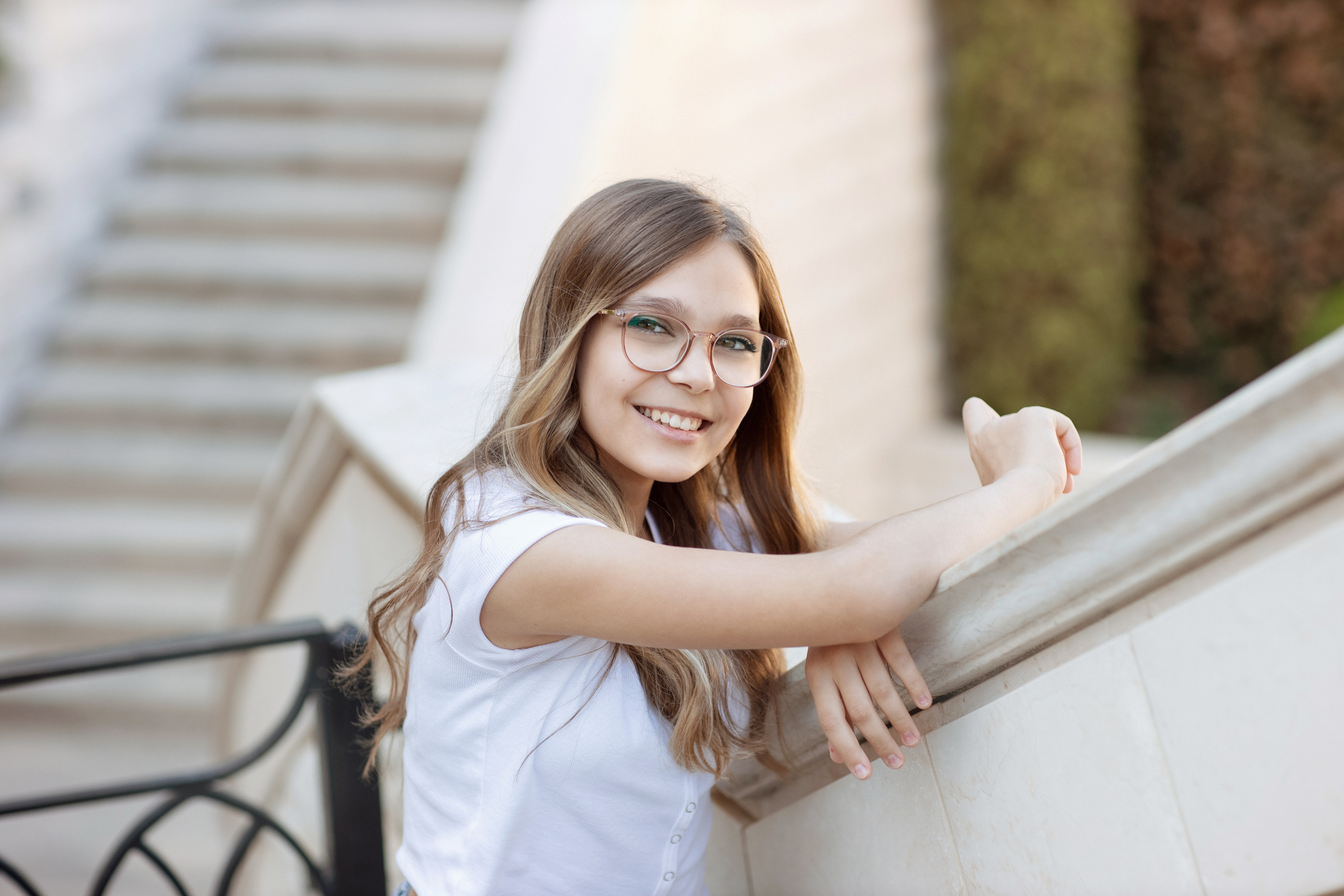 Фотосессия прогулка для именинницы Миланы. Home