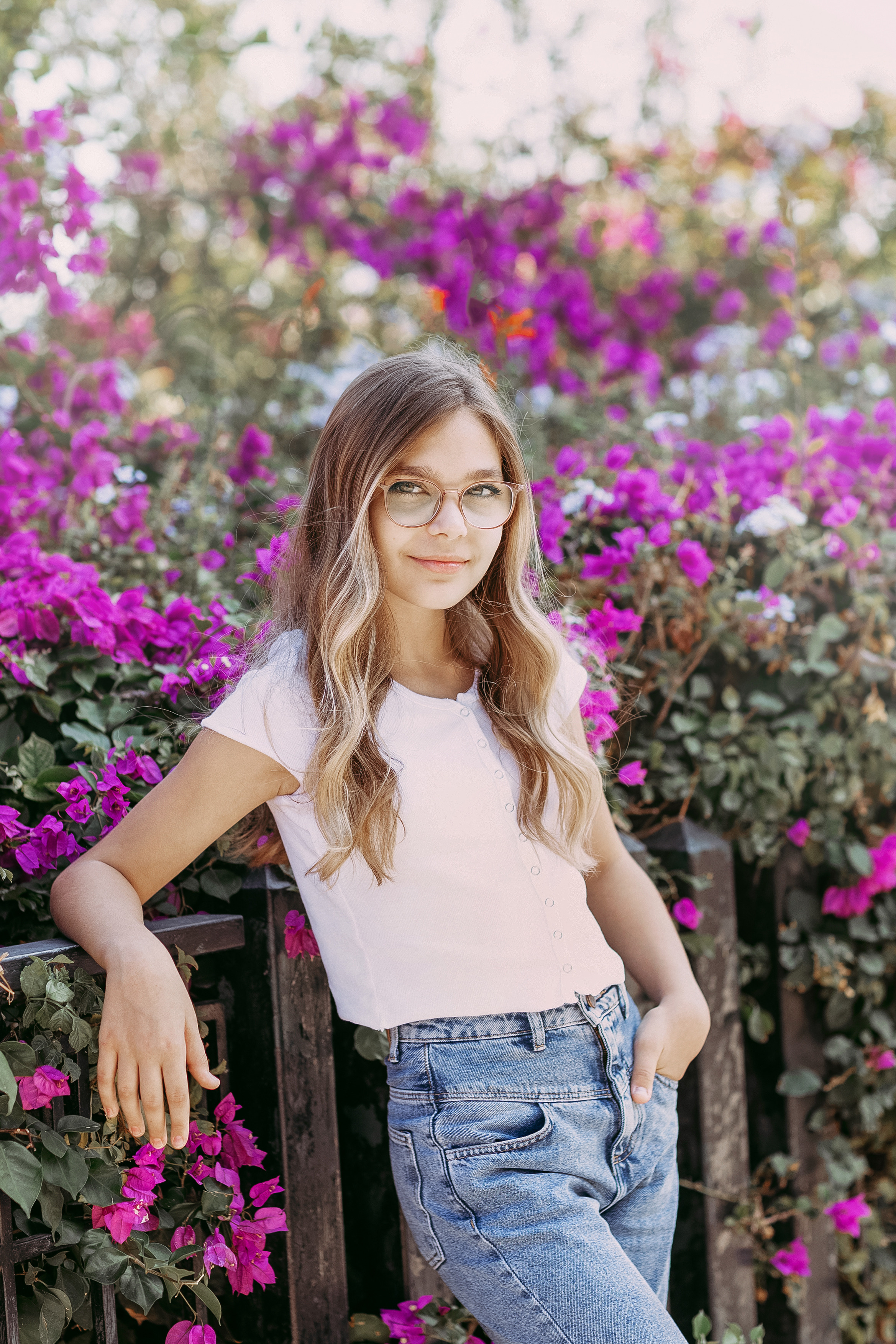 Фотосессия прогулка для именинницы Миланы. Home