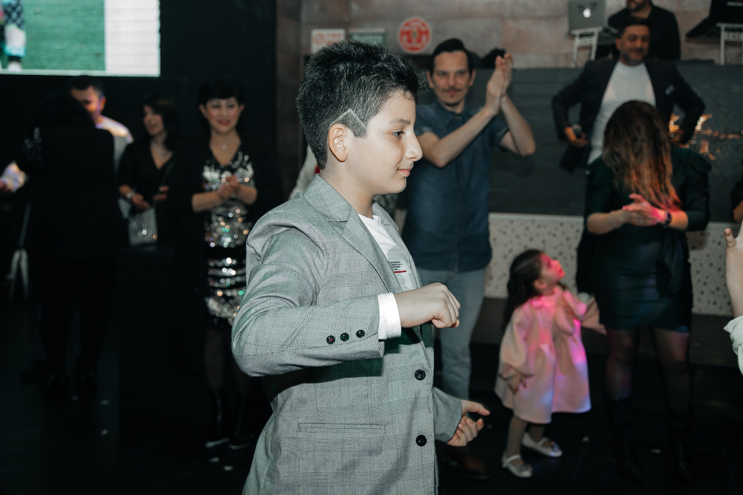 Bat Mizva celebration. Elina. Home