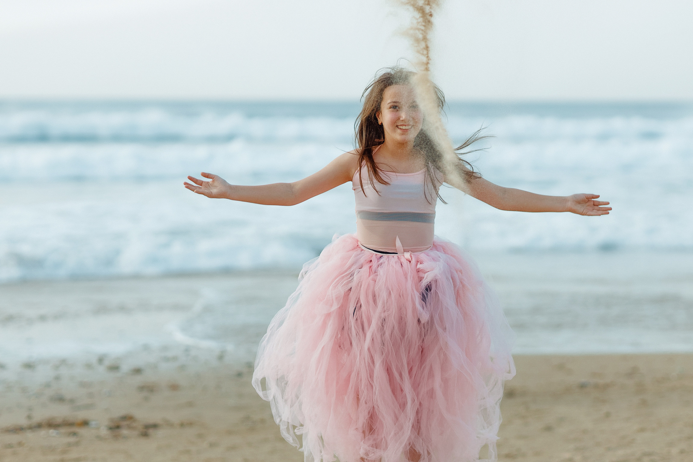 Bat Mitzva. Photoshoot for Diana. Home