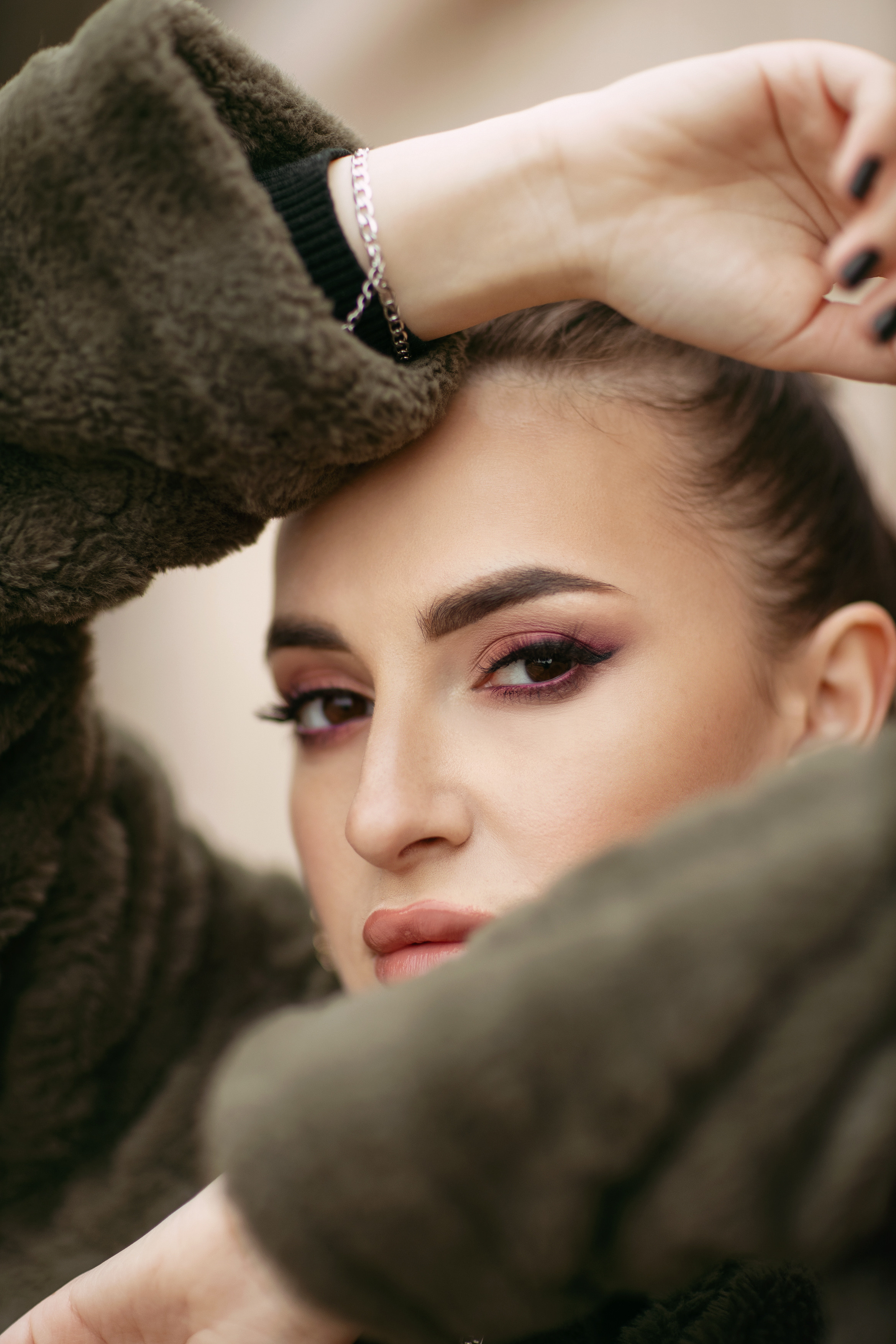 Milena. Street Style photoshooting, Haifa. Home