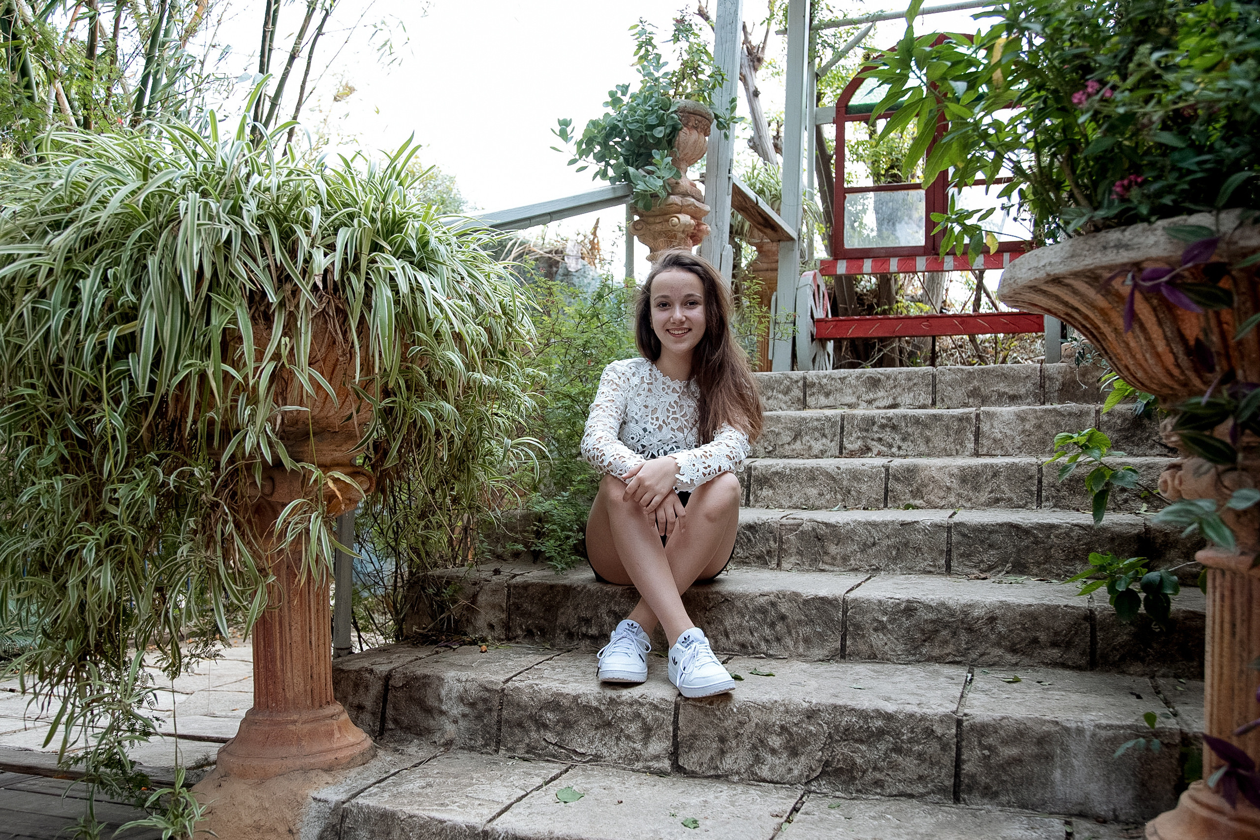 Bat Mitzva. Photoshoot for Diana. Home