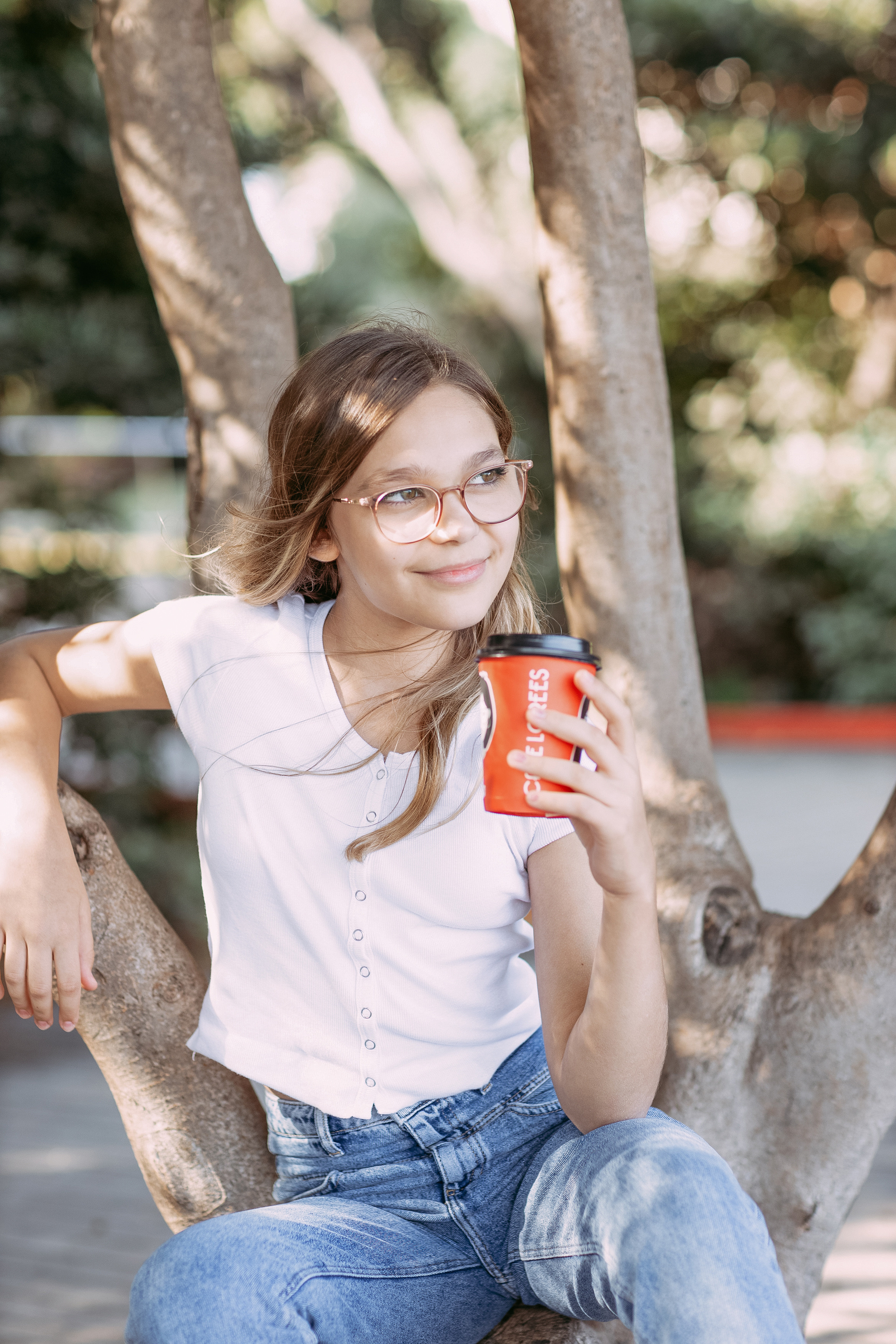 Фотосессия прогулка для именинницы Миланы. Home