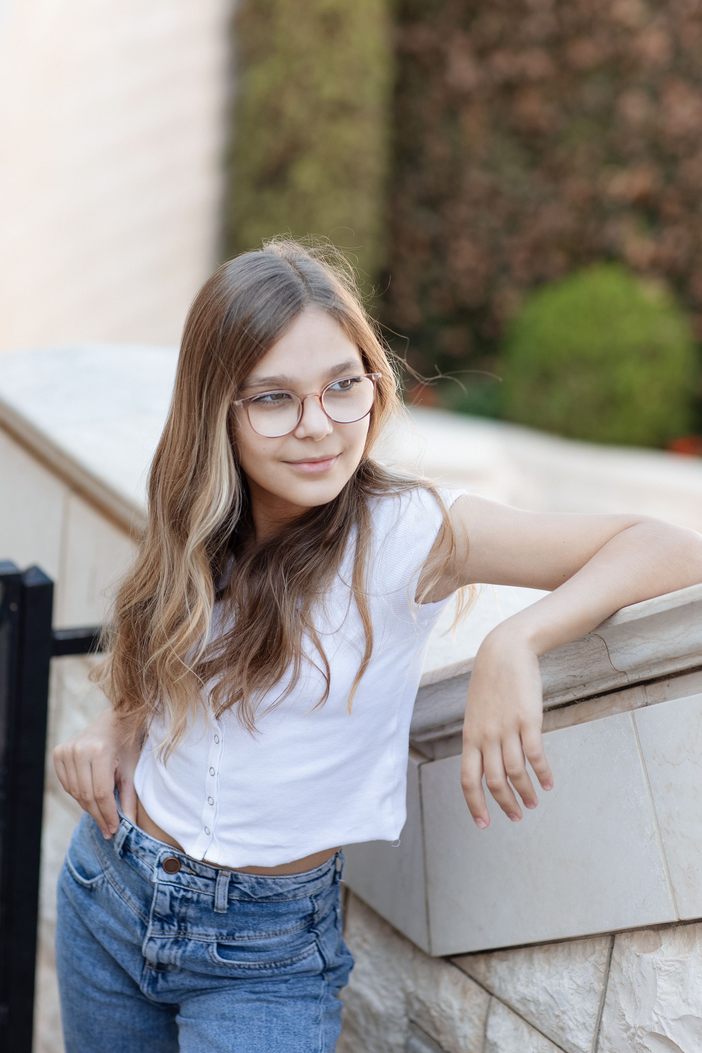 Фотосессия прогулка для именинницы Миланы. Home