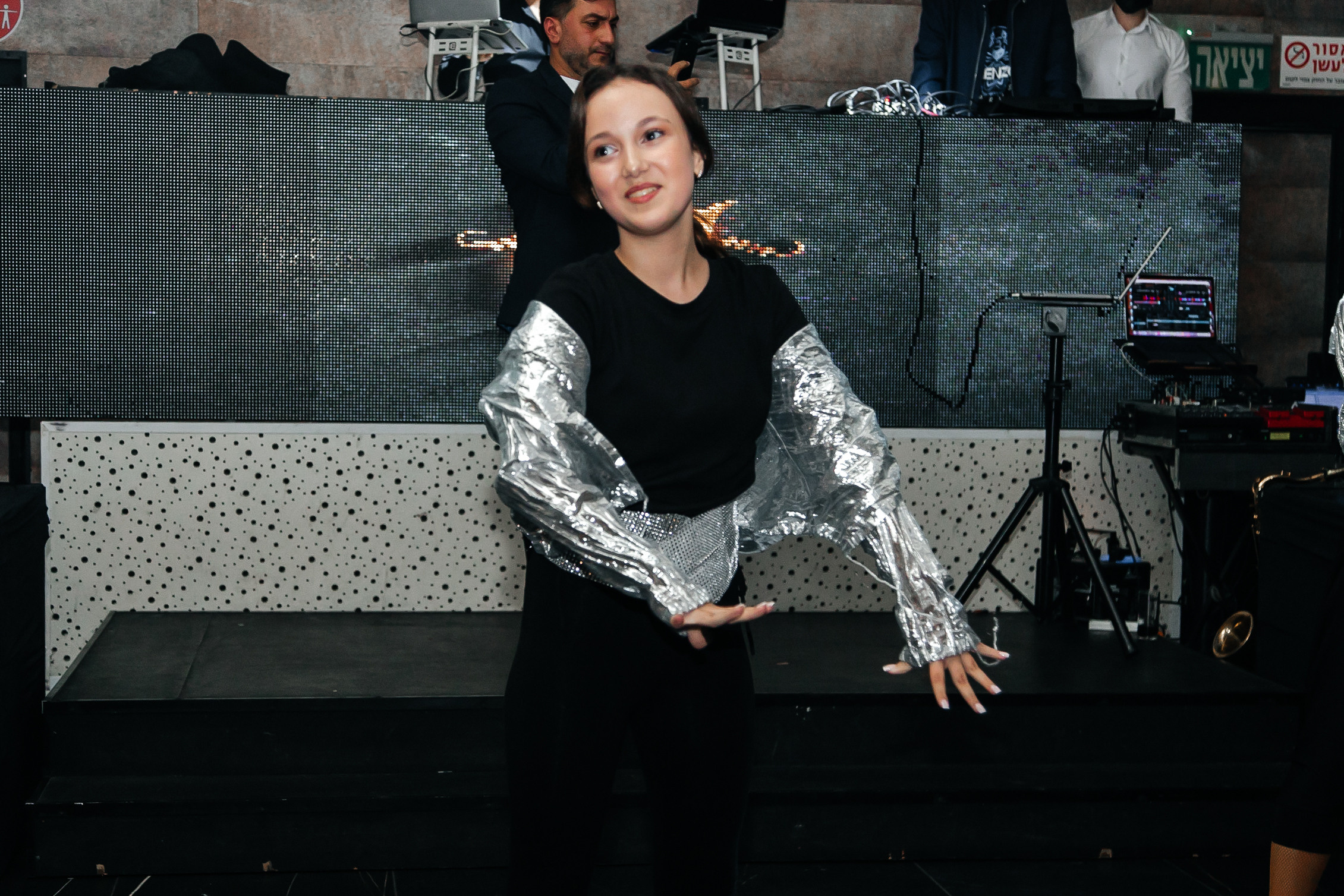 Bat Mizva celebration. Elina. Home