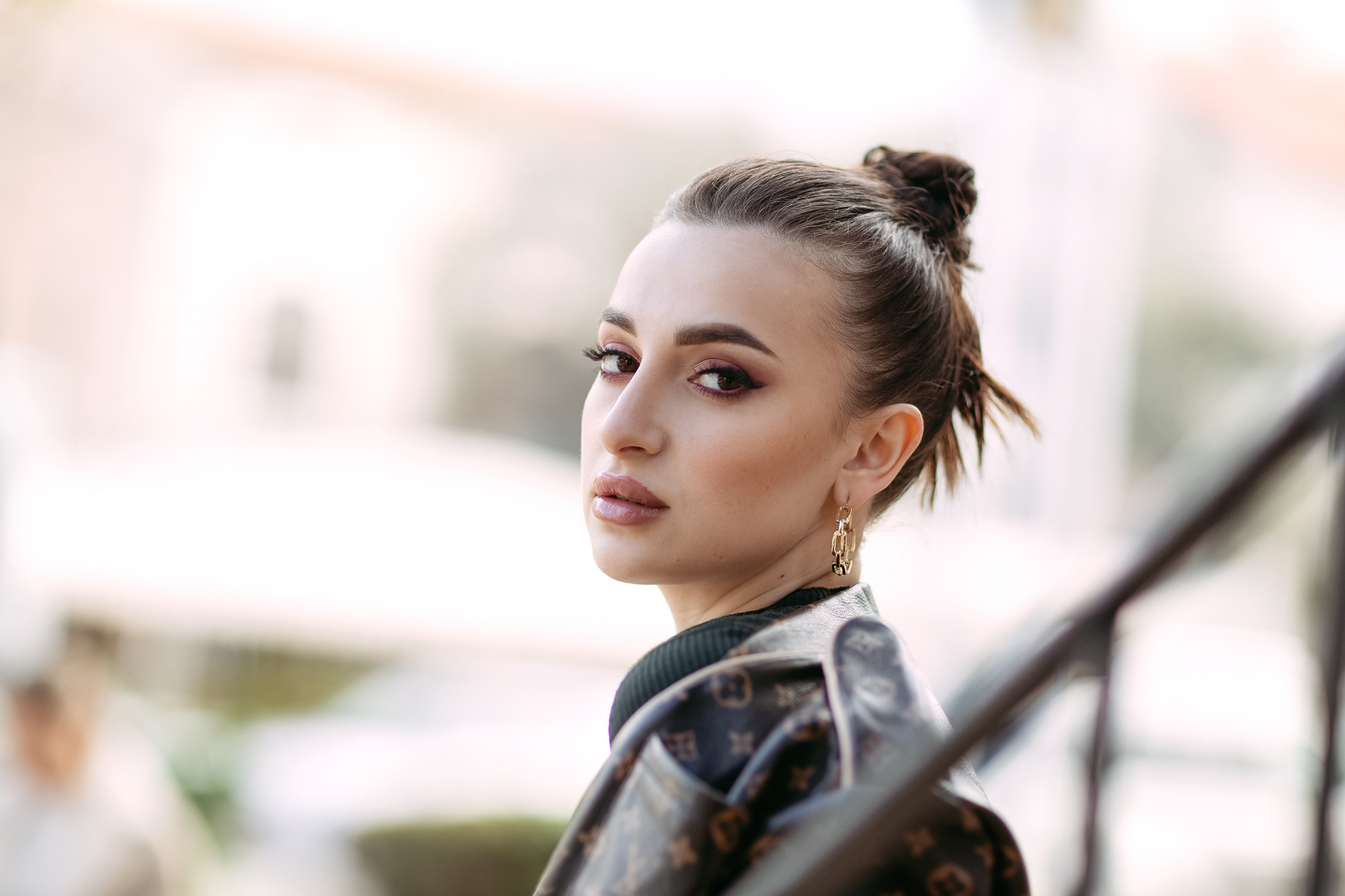 Milena. Street Style photoshooting, Haifa. Home