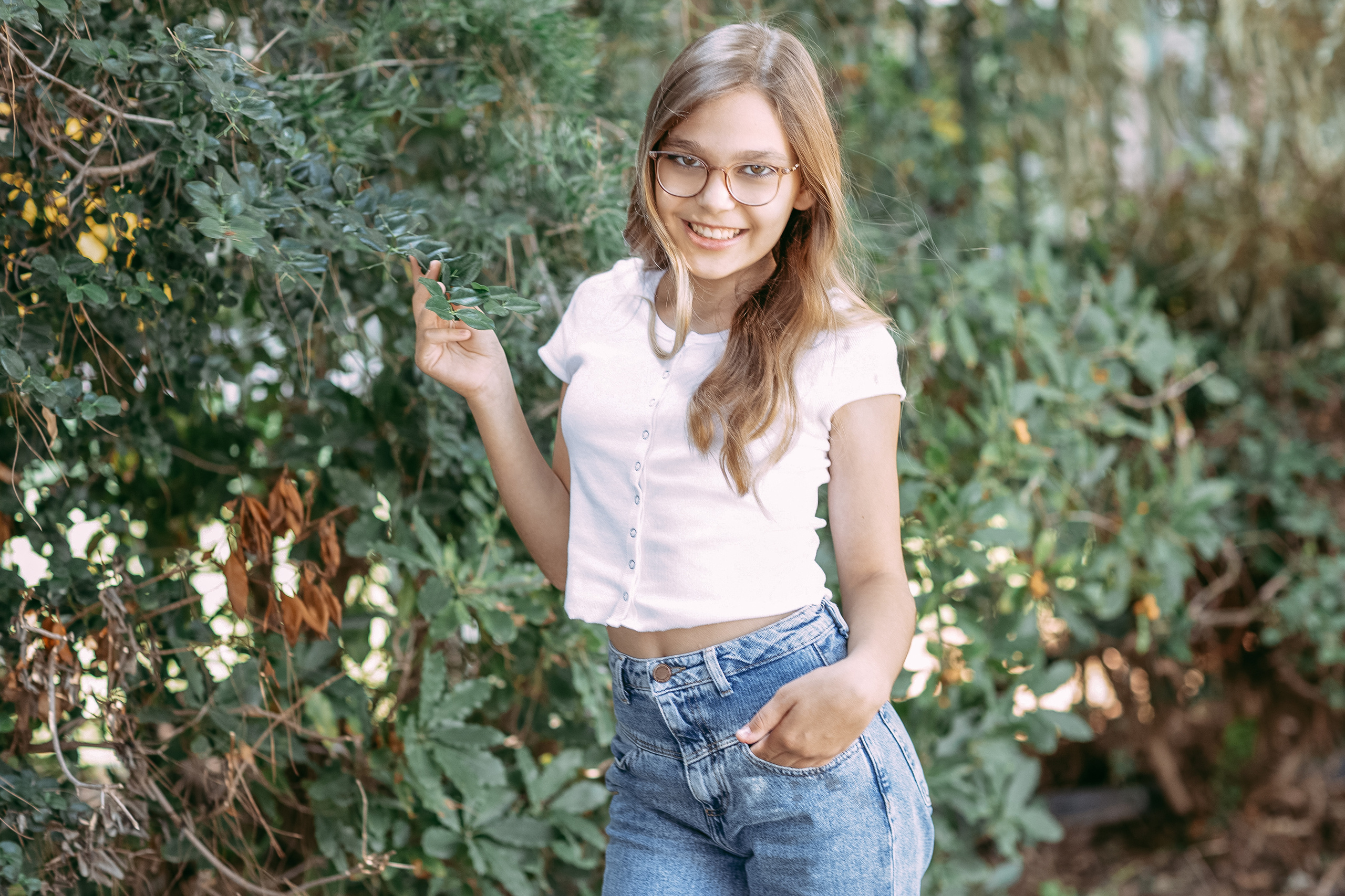 Фотосессия прогулка для именинницы Миланы. Home