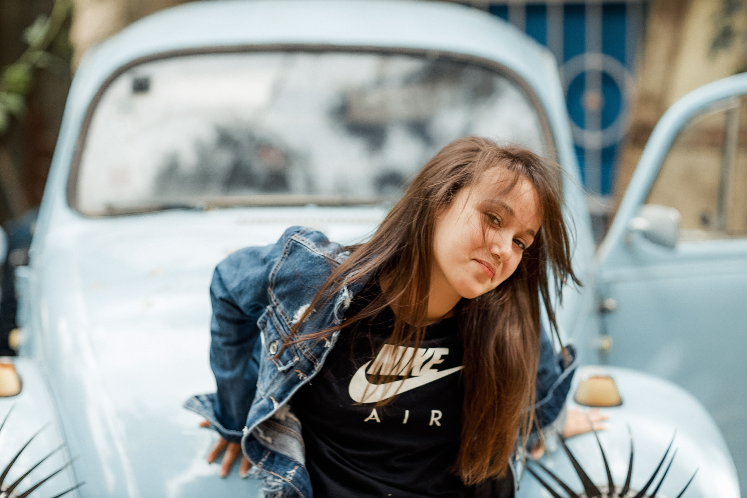 Bat Mitzva. Photoshoot for Diana. Home