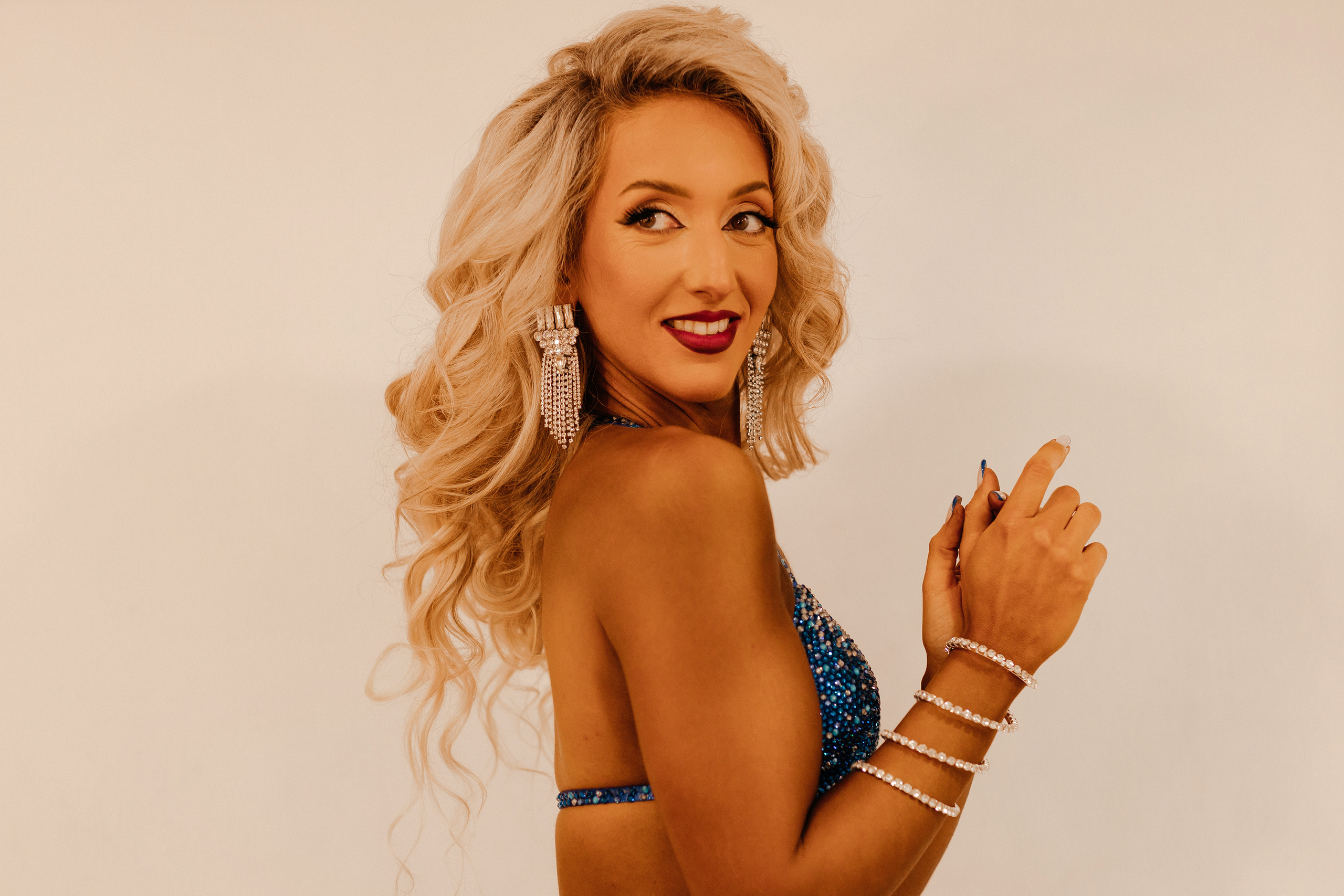 Portrait Shooting at the competition «Miss Bikini» for Alina. Home