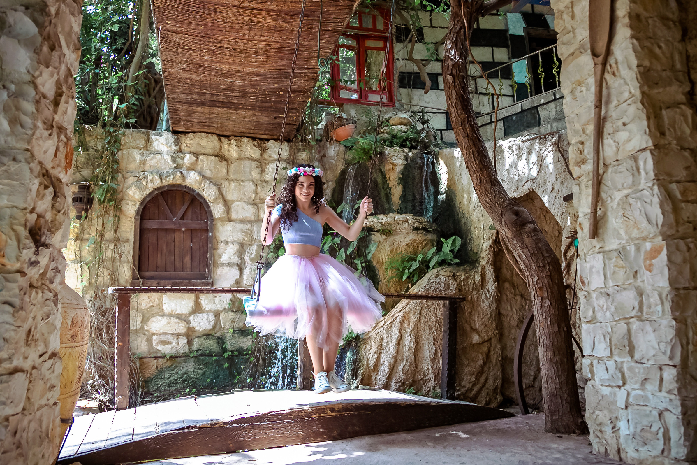 Bat Mitzva. Photoshoot for Vika. Home